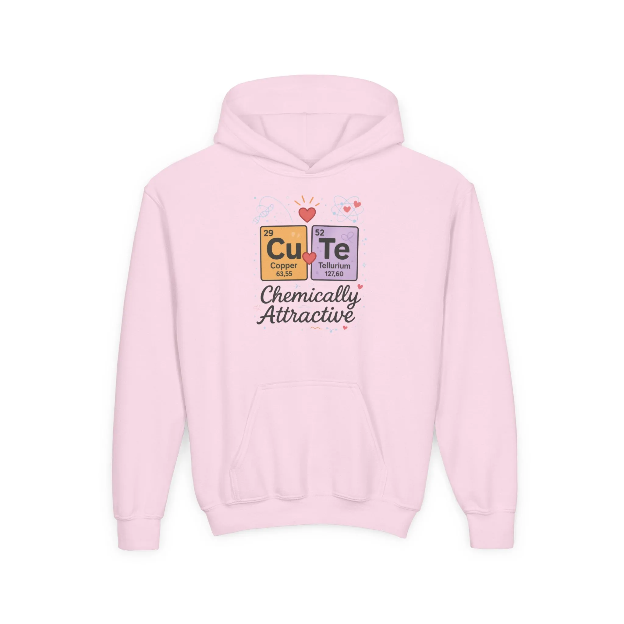 CuTe Teen Hoodie, Science Sweatshirt for Girls, STEM Youth Hoodie, Nerdy Gift for Teens, Cute Chemistry Gift, Science Lover Hoodie - Image 17