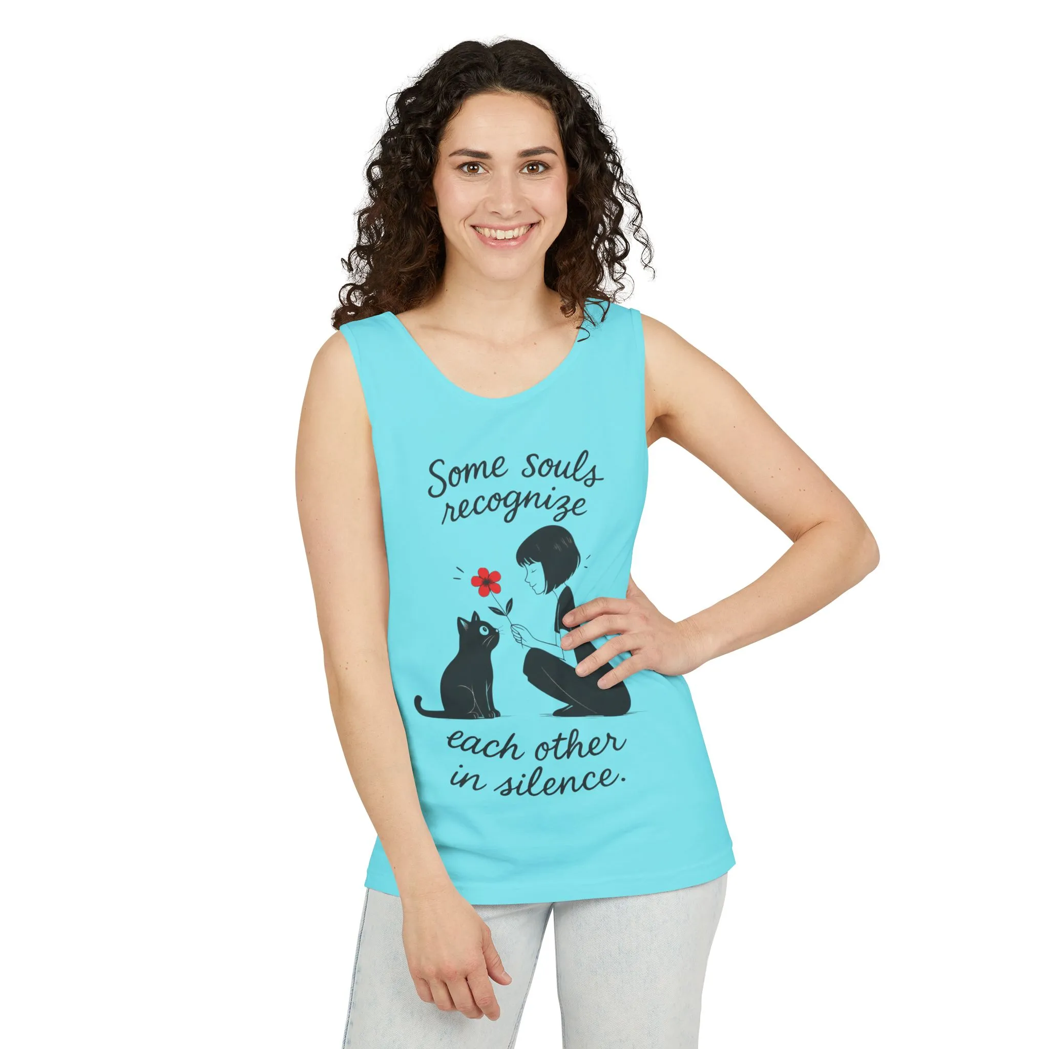 Cat Lover's Womens Tank Top, Perfect for Pet Lovers, Gift for Birthdays, Relaxation Wear, Cute Cat Lovers Womens Tee, - Image 39