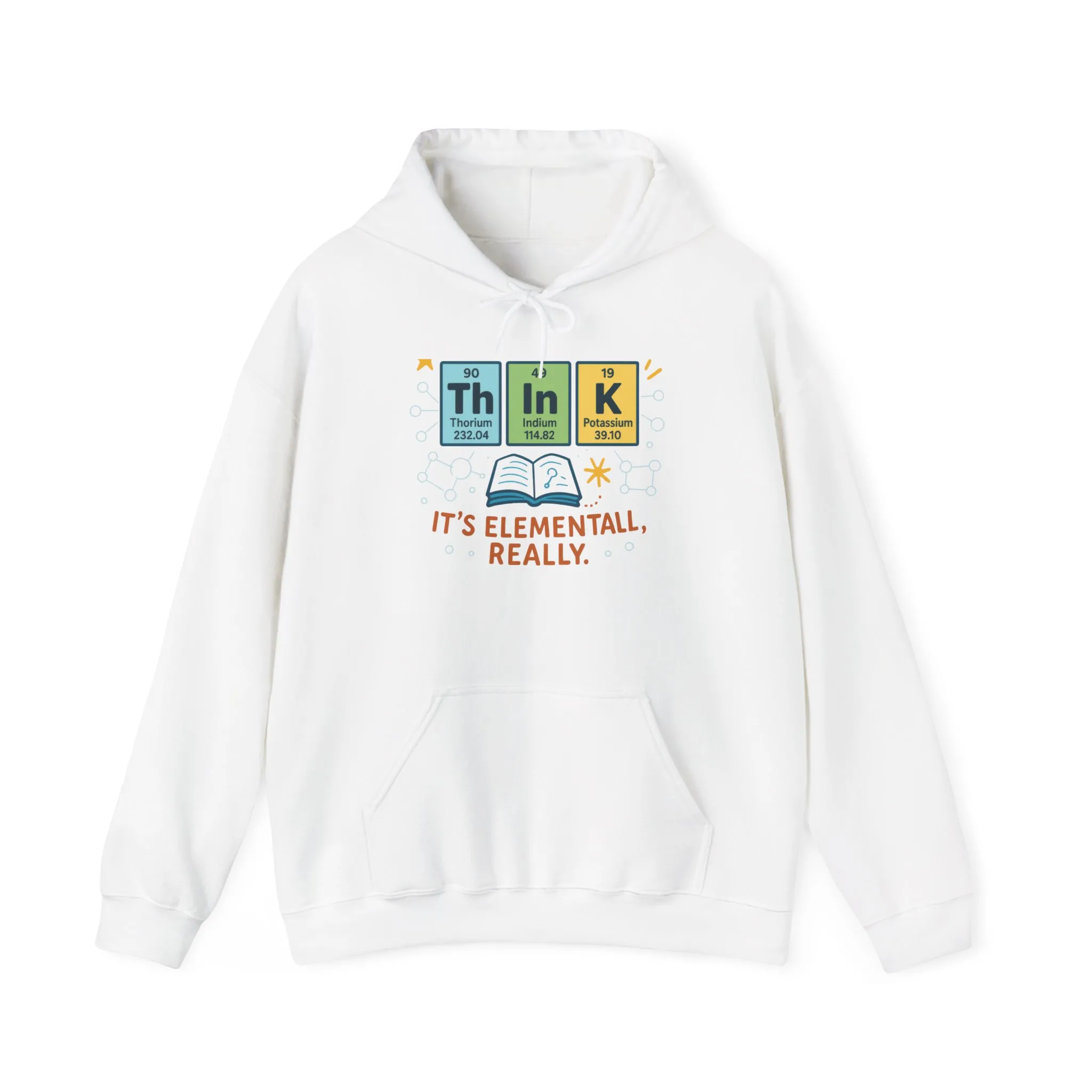 Science Hoodie for Men, Funny Nerd Hoodie, Element of Humor Sweatshirt, Science Lover Gift for Him, Chemistry Lover Gift - Image 5