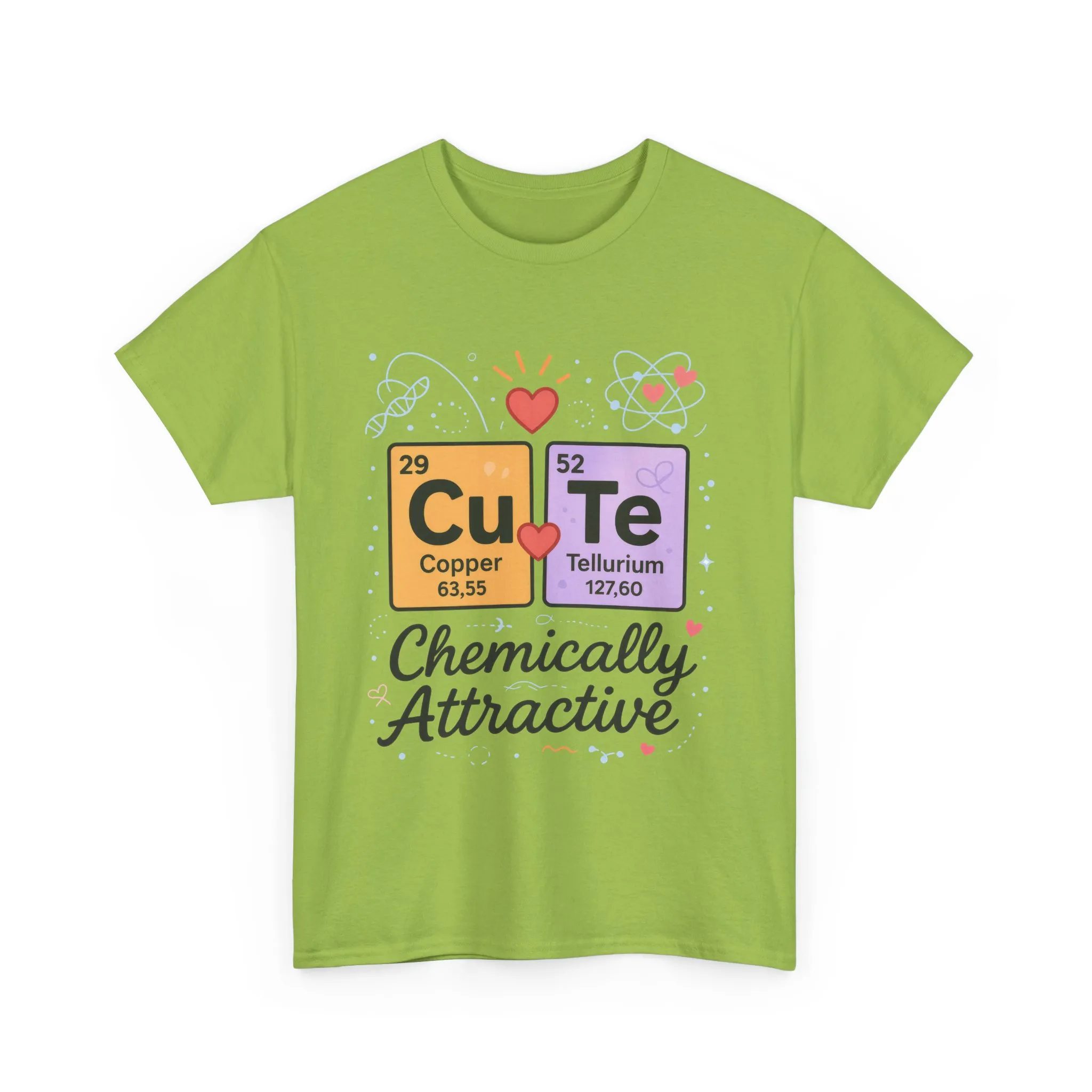 Cute Science T-Shirt for Women, Chemically Attractive Periodic Table Tee, Funny Nerdy Gift for Her, Chemistry Lover Gift, Science Apparel - Image 2