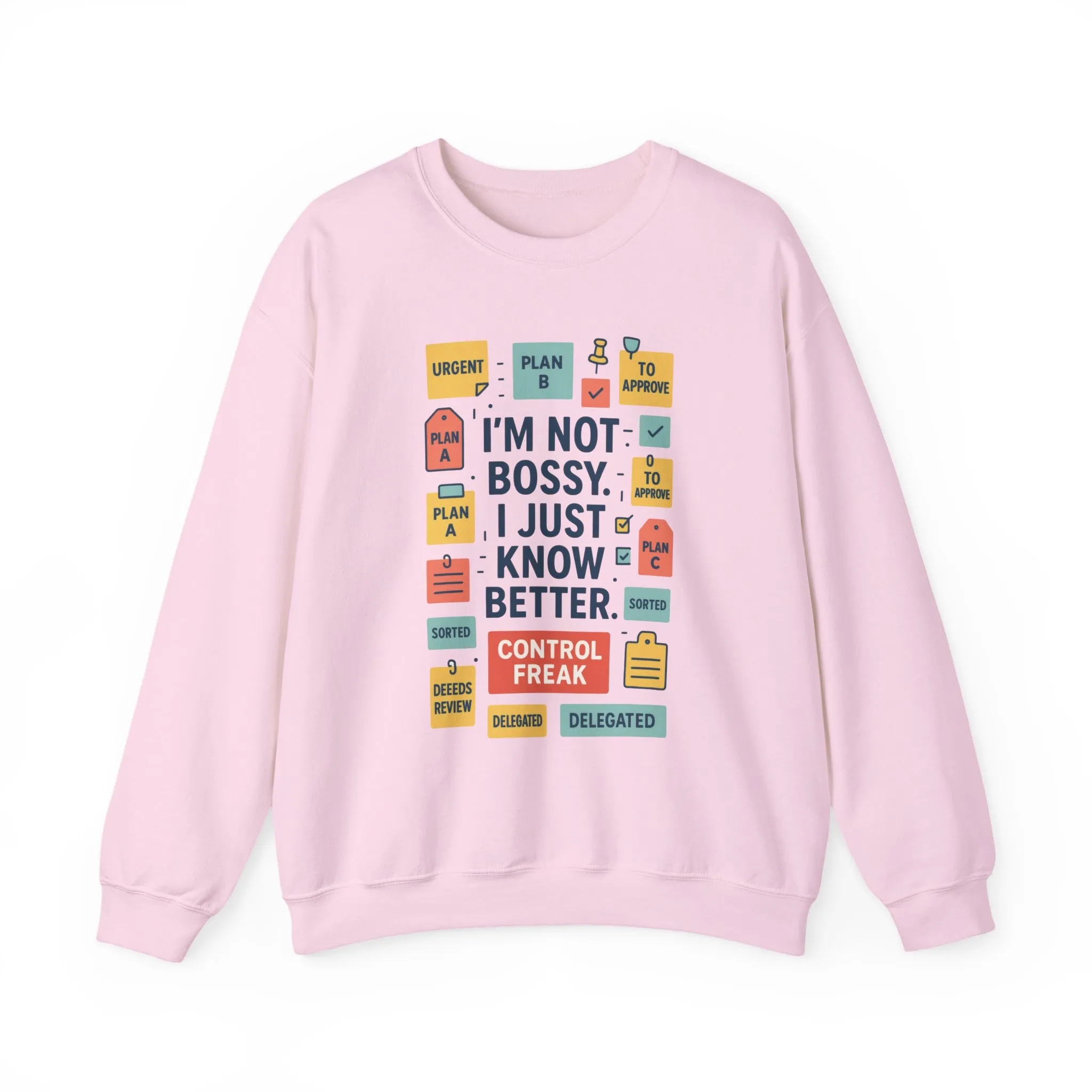 Funny Womens Control Freak Sweatshirt, Bold Sarcastic Quote Pullover, Ideal Gift for Bossy Friends, Funny Womens Sweatshirt - Image 22