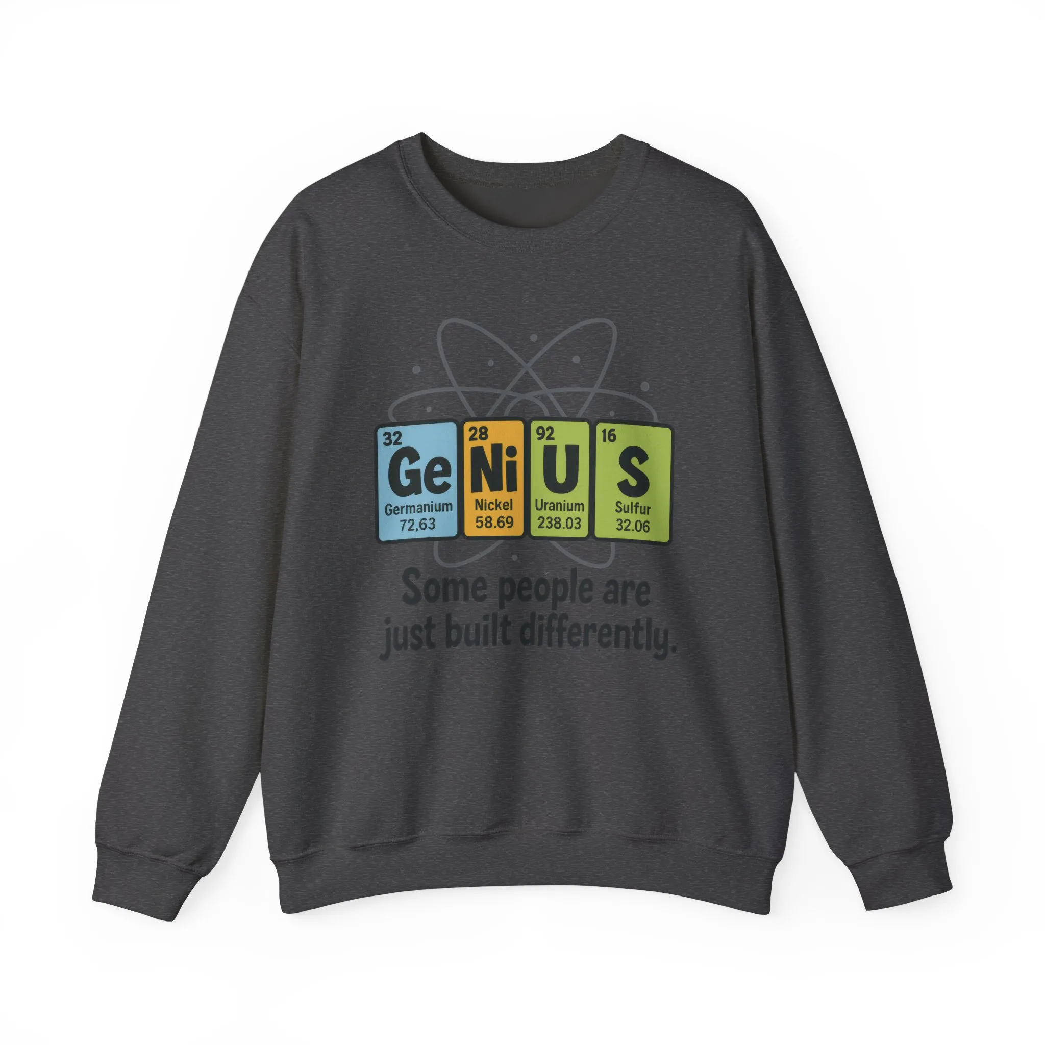 Funny Womens Science Sweatshirt, Genius Periodic Table Pullover, Nerdy Chemistry Gift for Her, Funny Gift for Nerds, Science Geek Apparel - Image 13