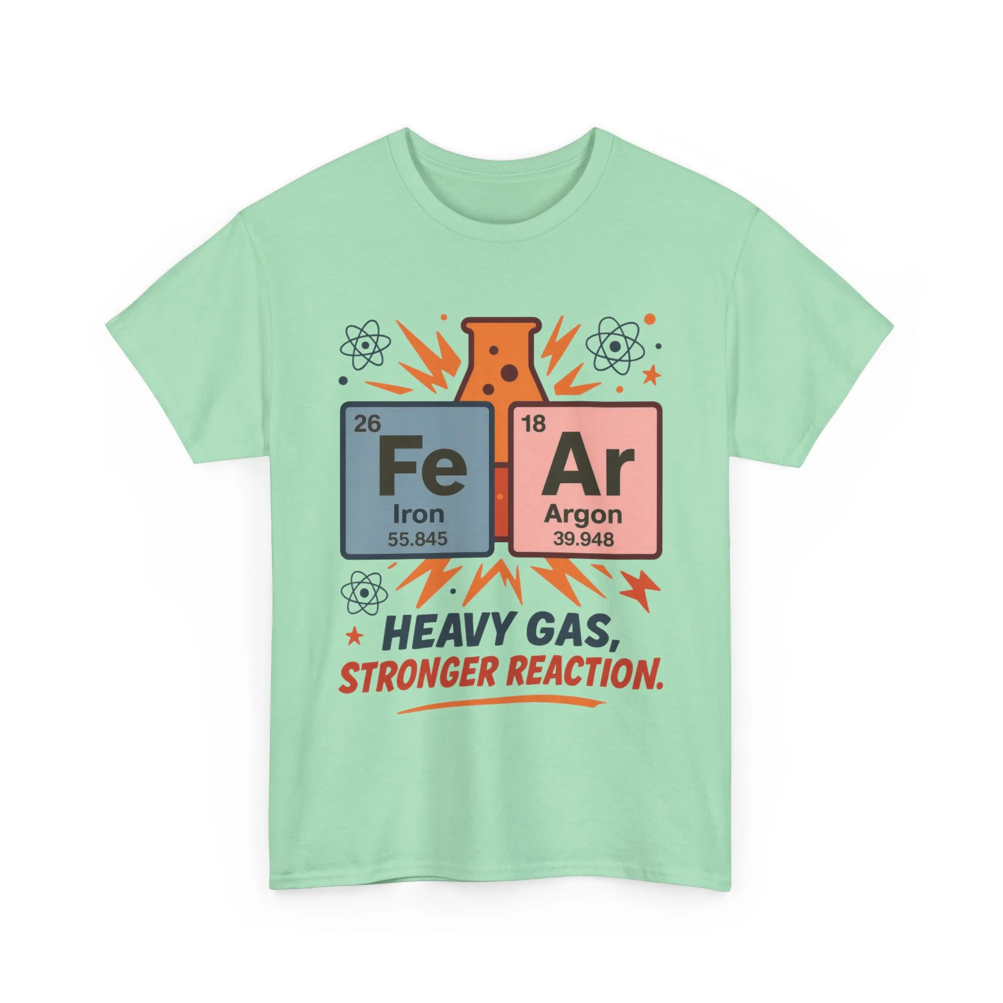 Funny Womens Science T-Shirt, FeAr Element Shirt, Chemistry Tee, Gift for Chemistry Lovers, Elements Table Humorous - Image 2