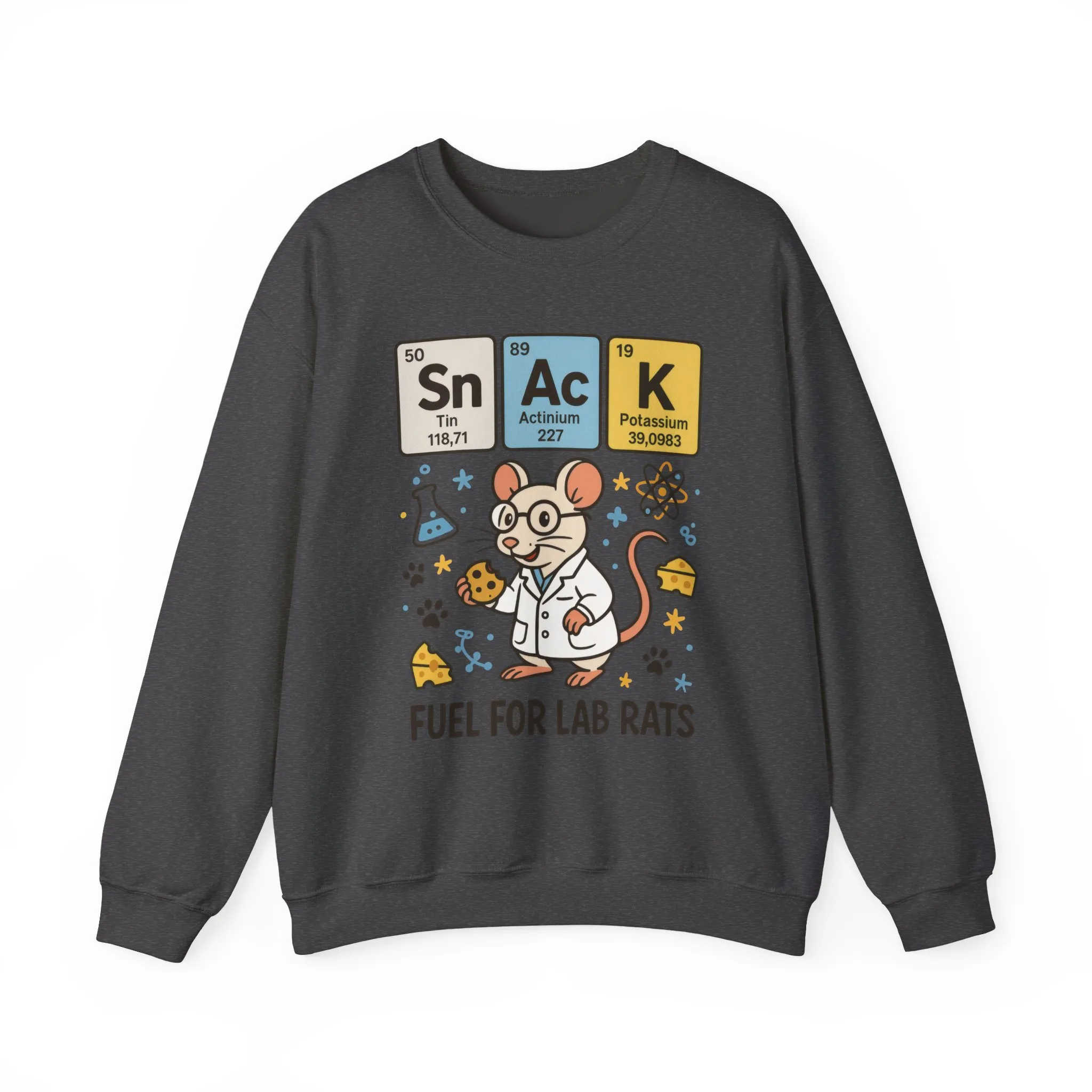 Lab Rat Science Sweatshirt, Science Crewneck, Funny Gift for Teachers, Chemistry Sweatshirt, Cute Lab Rat Design, Perfect for Birthdays - Image 15