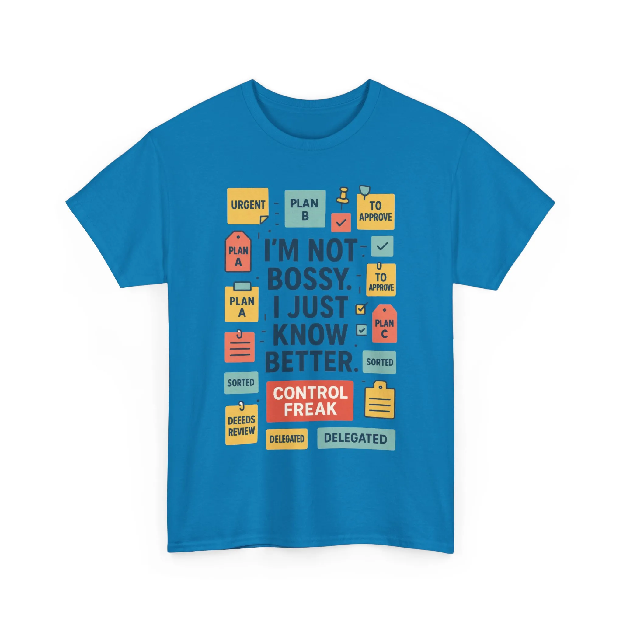 Funny Men's Control Freak T-Shirt, Perfect for Bossy Friends, Gift for Leaders, Fun Office Humor, Sarcastic Productivity Tee for Him - Image 34
