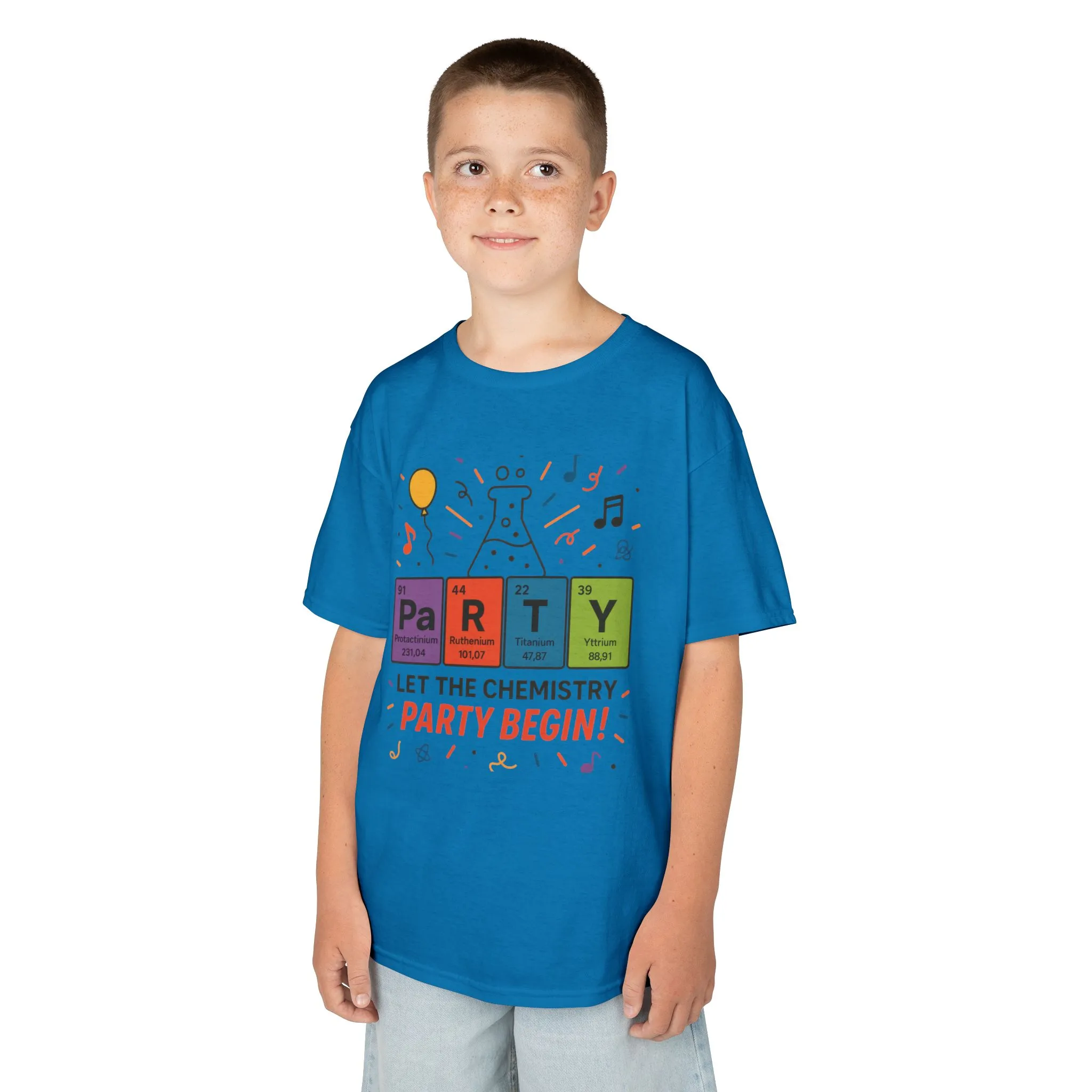 Kids' Chemistry Party T-Shirt, Periodic Table Tee, Funny Science Shirt for Boys & Girls, Science Tee, Unique Educational Apparel - Image 18