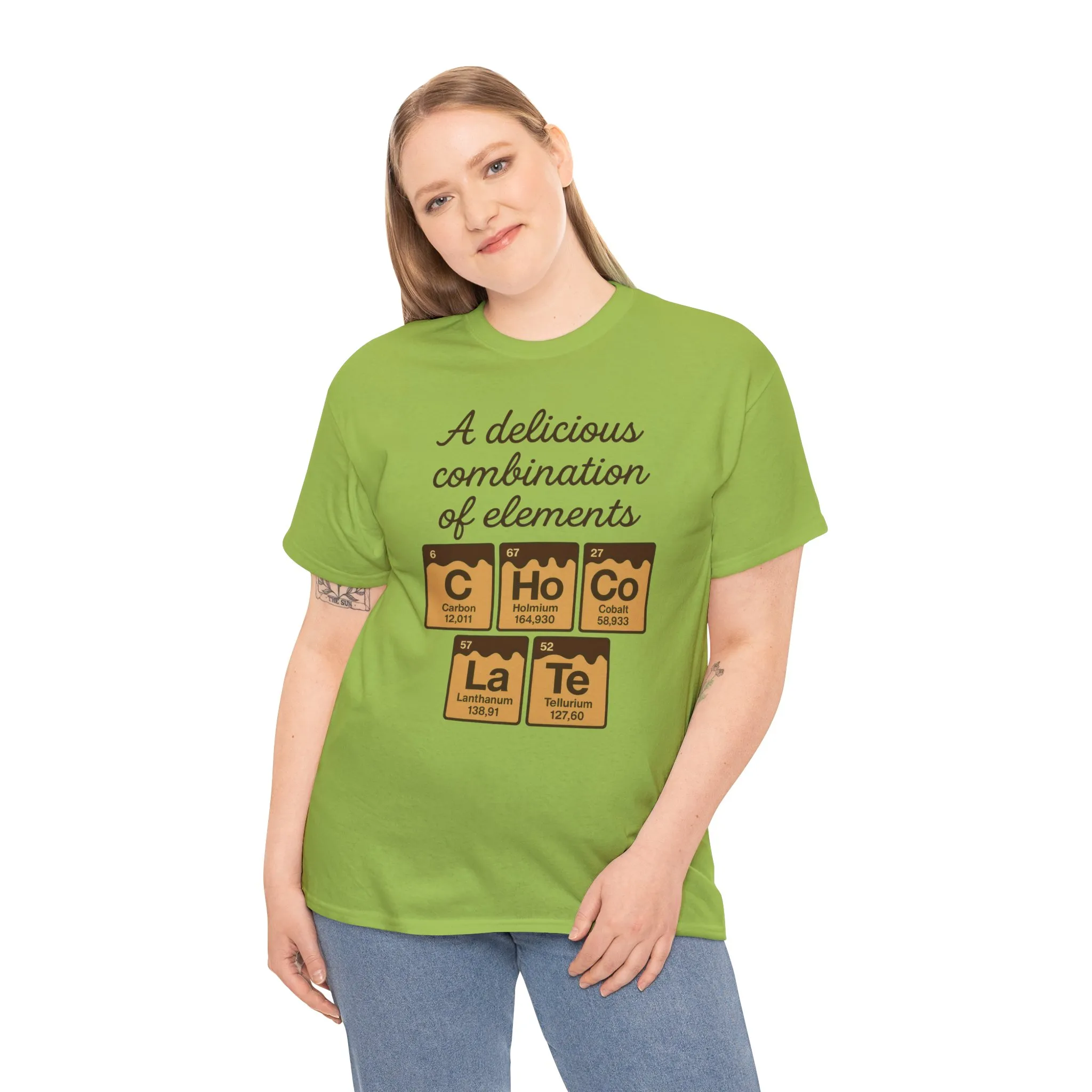 Funny Womens Chocolate T-Shirt, Element Shirt, Sweet Science Gift for Her, Science Humor Shirt, Geeky Gift, Chemistry Inspired Tee - Image 6