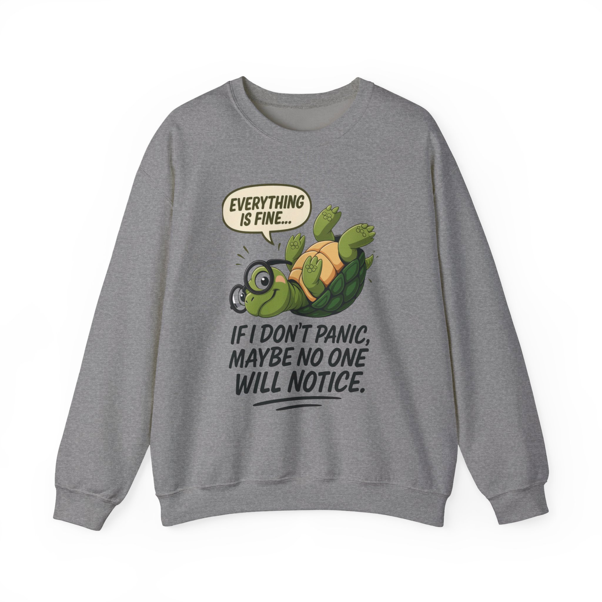 Casual Humor Unisex Sweatshirt, Perfect Gift for Anxiety Relief, Social Anxiety Joke, Quirky Graphic Sweatshirt, Introvert Humor Gift - Image 26