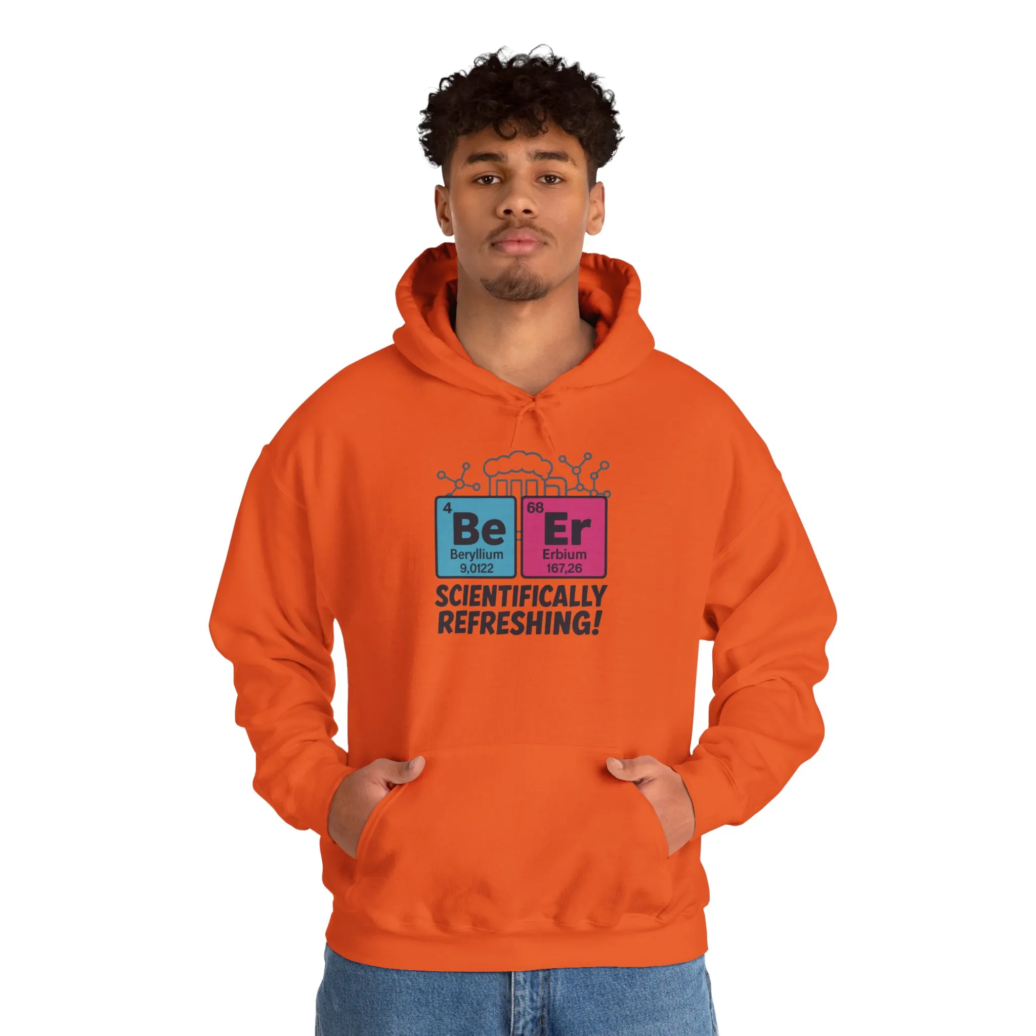 Scientifically Refreshing Beer Mens Hoodie, Gift for Beer Lovers, Science-Inspired Apparel, Perfect for Parties and Gatherings - Image 39