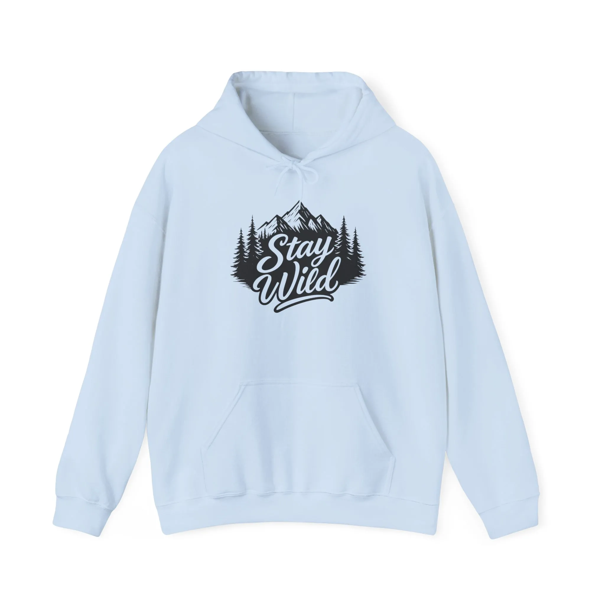 Stay Wild Hoodie, Nature Lover Unisex Pullover, Mountain Adventure Hiking Sweatshirt, Outdoorsy Gift for Him Her - Image 50