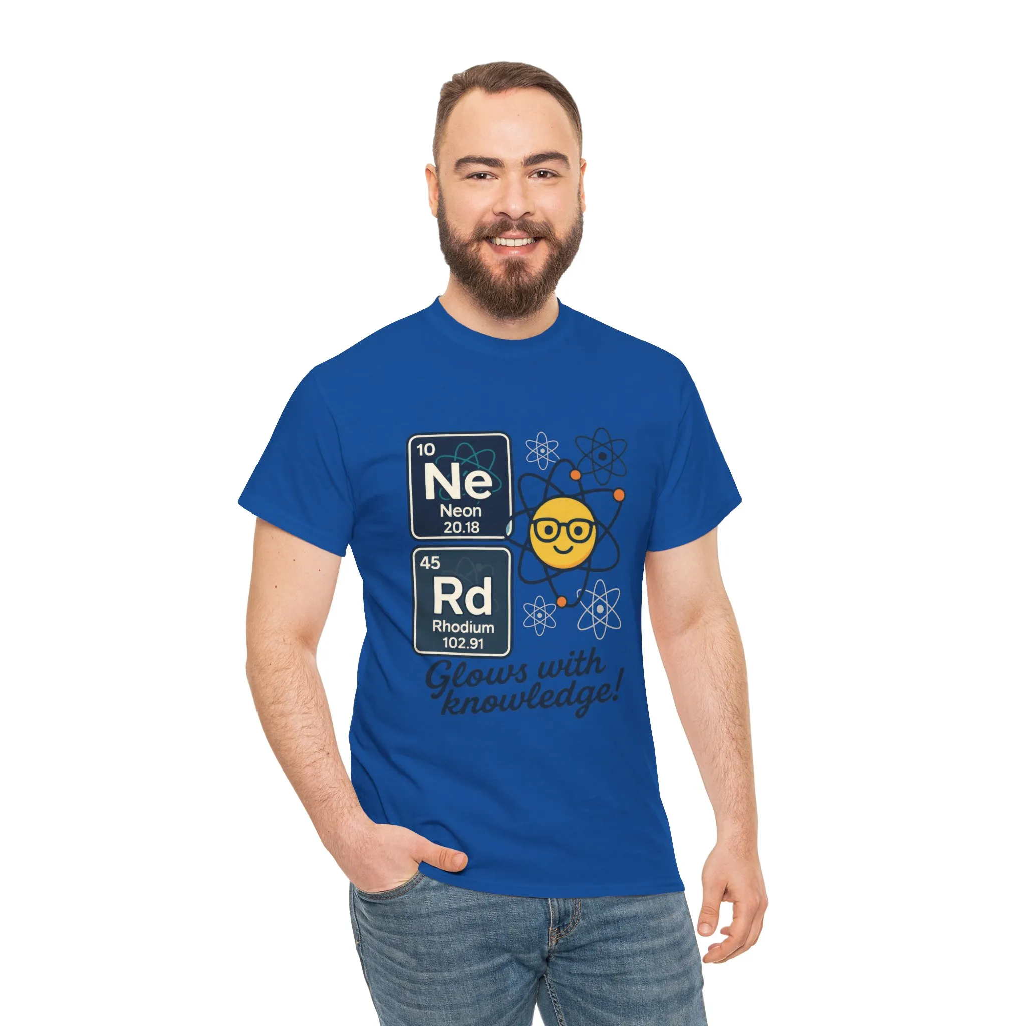Funny Mens Nerd T-Shirt, NeRd Periodic Table Shirt, Glowing Knowledge Tee, Science Lover Gift, Chemistry Shirt, STEM Apparel, Science Tee - Image 29