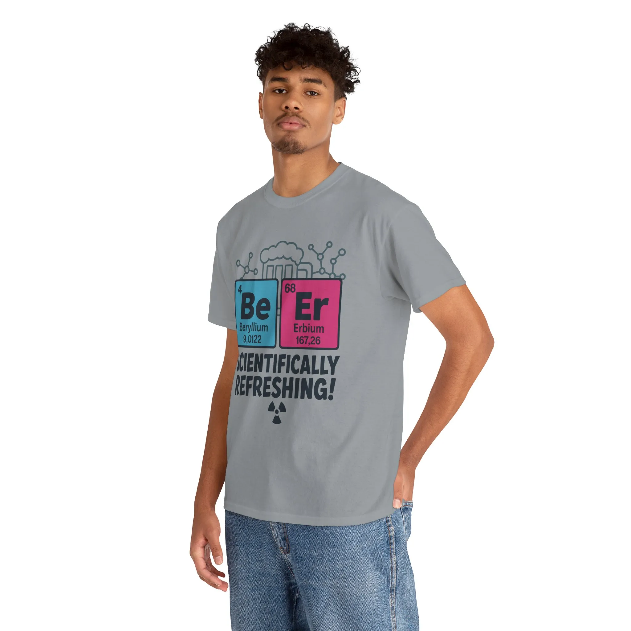 Mens Beer Science T-Shirt, Periodic Table Tee, Nerd Shirt for Him, Science Gift Tee, Chemistry Shirt, Science Lover Apparel, STEM Outfit - Image 22