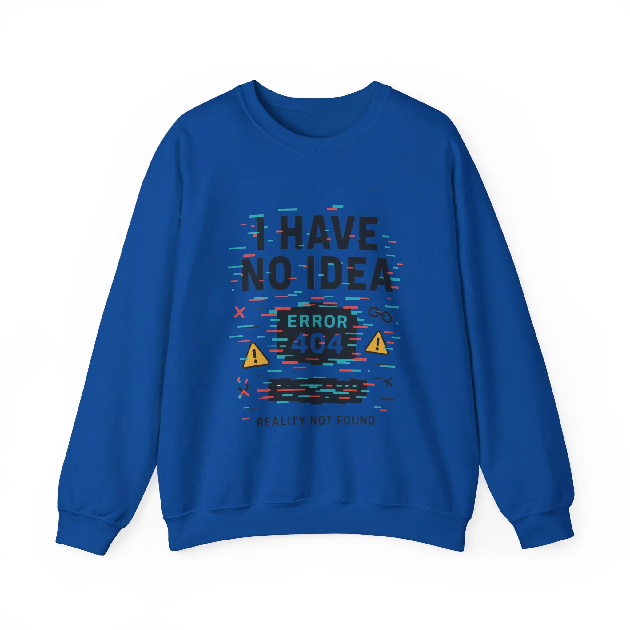 Error 404 Humor Crewneck Sweatshirt, Comfy Unisex Oversized Sweater, Fun Casual Wear, Tech Lover Gift, Everyday Loungewear - Image 24