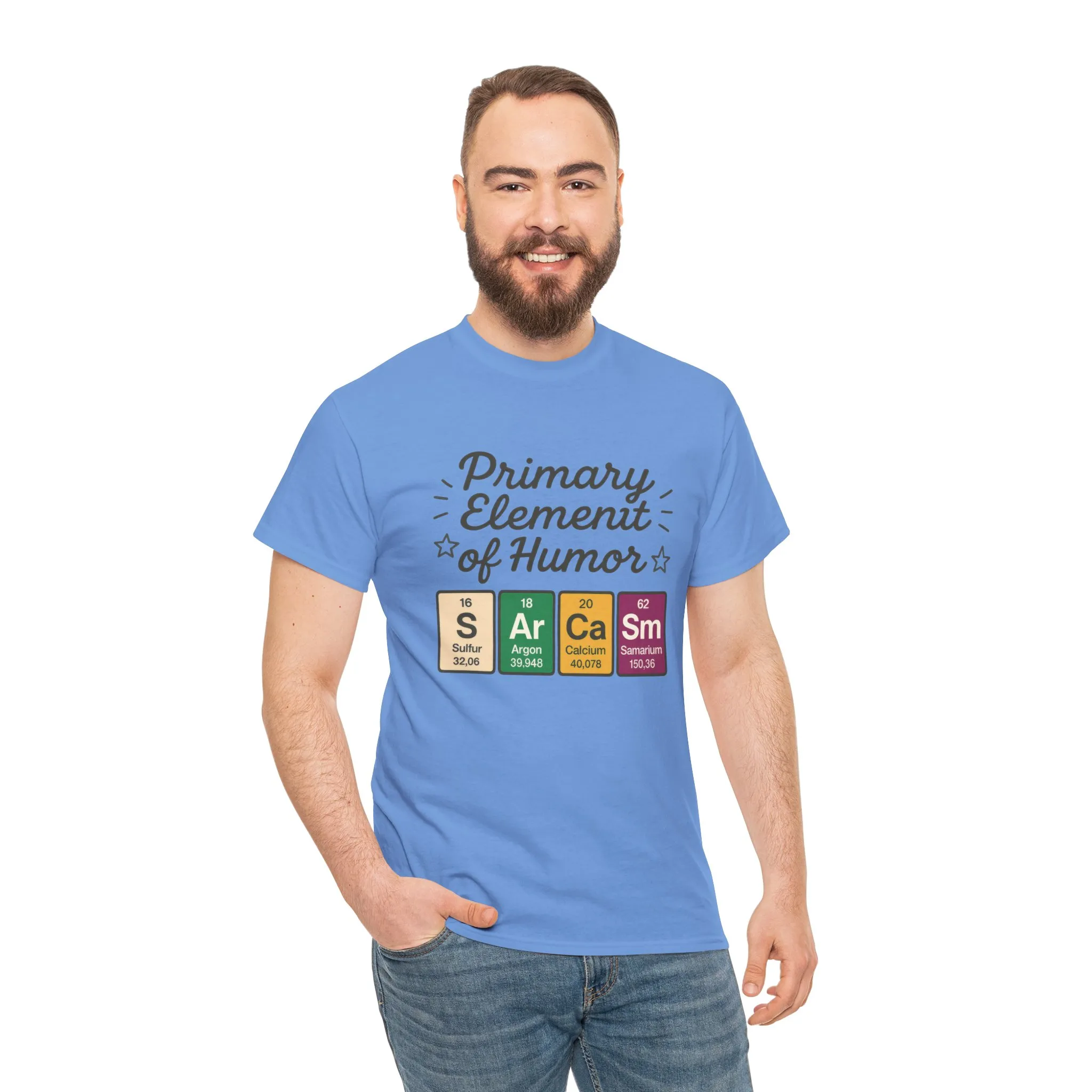 Funny Mens Science T-Shirt, Sarcasm Element of Humor Tee, Periodic Table Nerd Shirt for Him, Humor T-Shirt, Periodic Table Chemistry Humor - Image 17