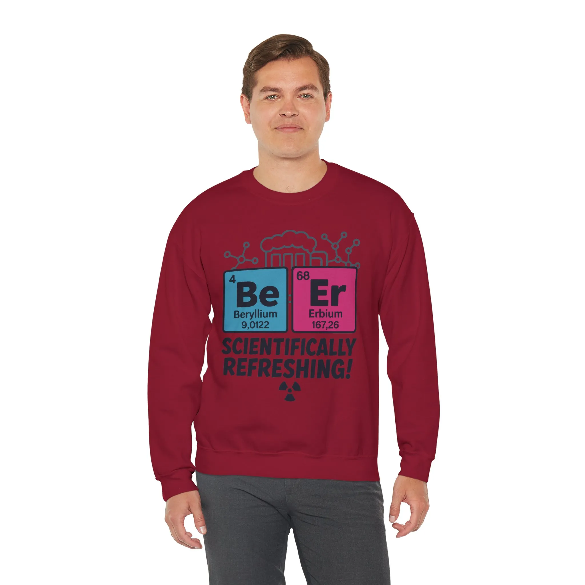 Scientifically Refreshing Beer Mens Sweatshirt, Gift for Beer Lovers, Science-Inspired Apparel, Perfect for Parties and Gatherings - Image 27
