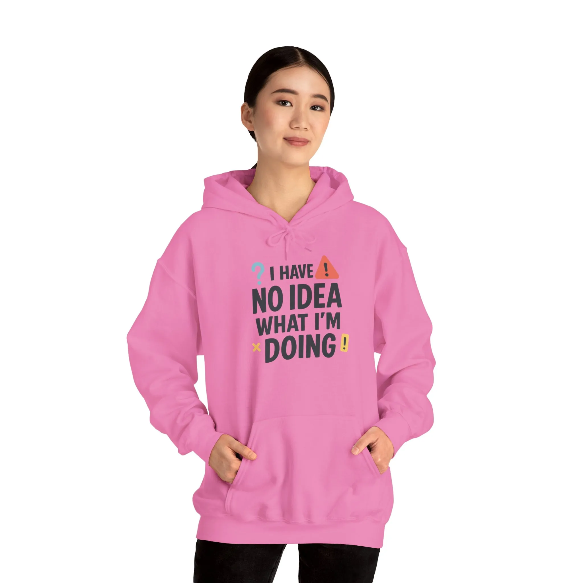 Funny Womens Hoodie, I Have No Idea What Im Doing, Chaotic Mood Sarcastic Sweatshirt for Her, Humor Hoodie, Cute Chaos Hoodie for Her - Image 29