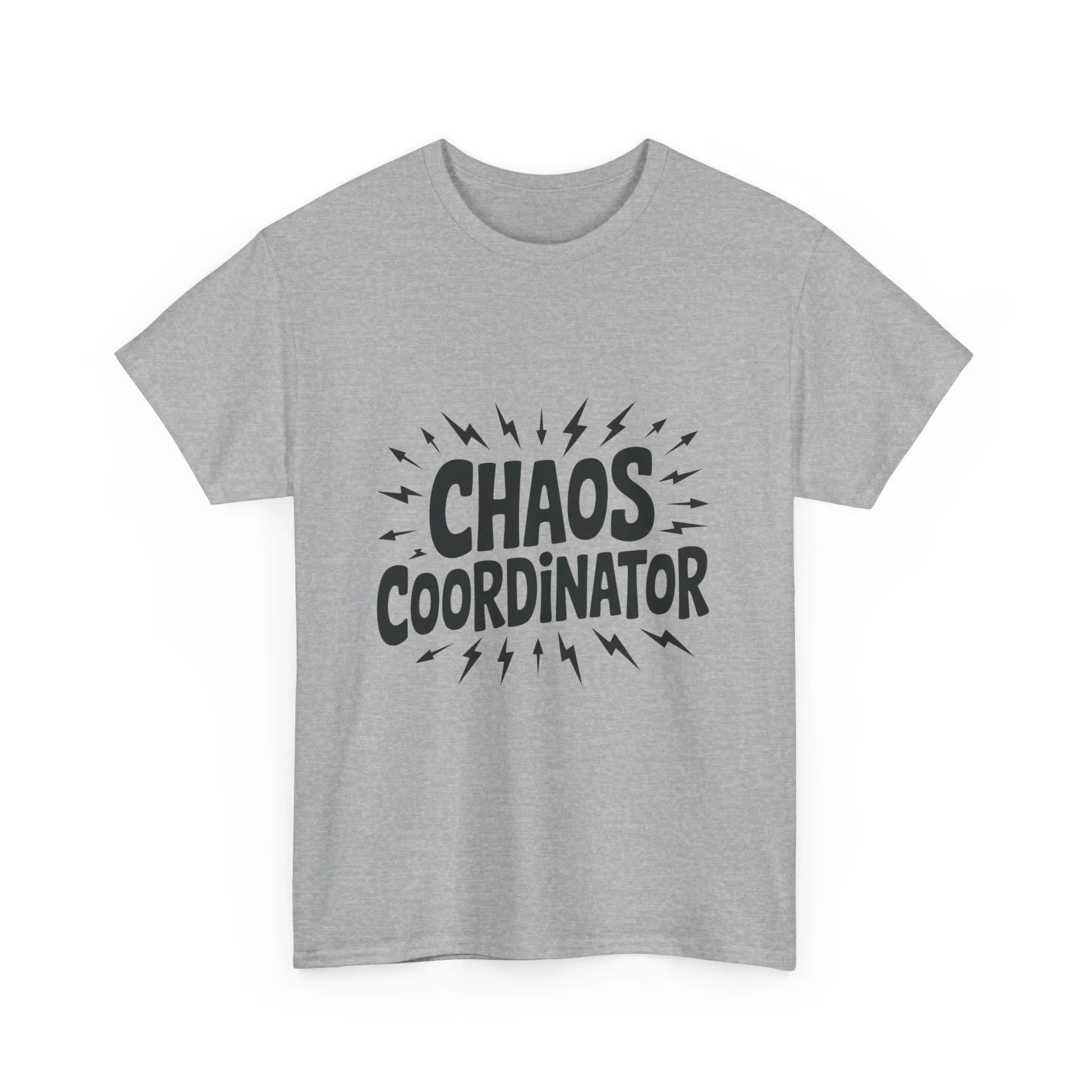 Chaos Coordinator Heavy Cotton Men's Tee, Fun T-Shirt, Gift for Organizers, Humor Tee, Men's Casual Wear - Image 10