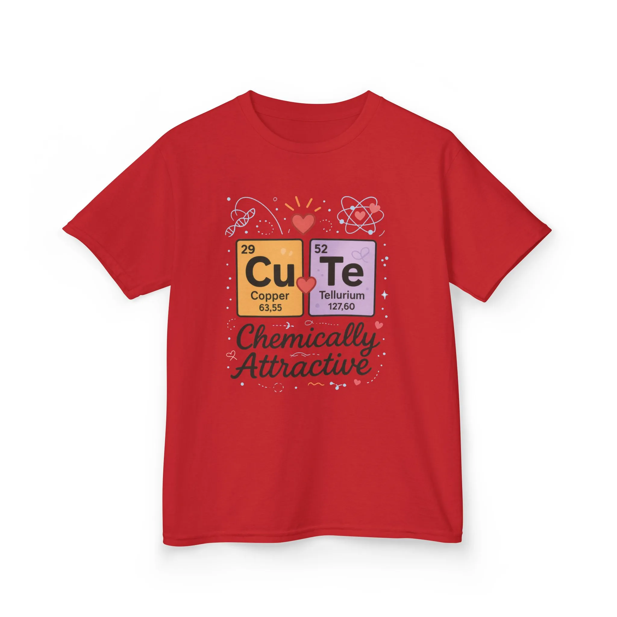Cute Science Kids TeeT-Shirt, Periodic Table Tee, Funny Nerdy Gift for Young Girl, Cute Chemistry Young Girl T-Shirt, Classroom Wear - Image 29