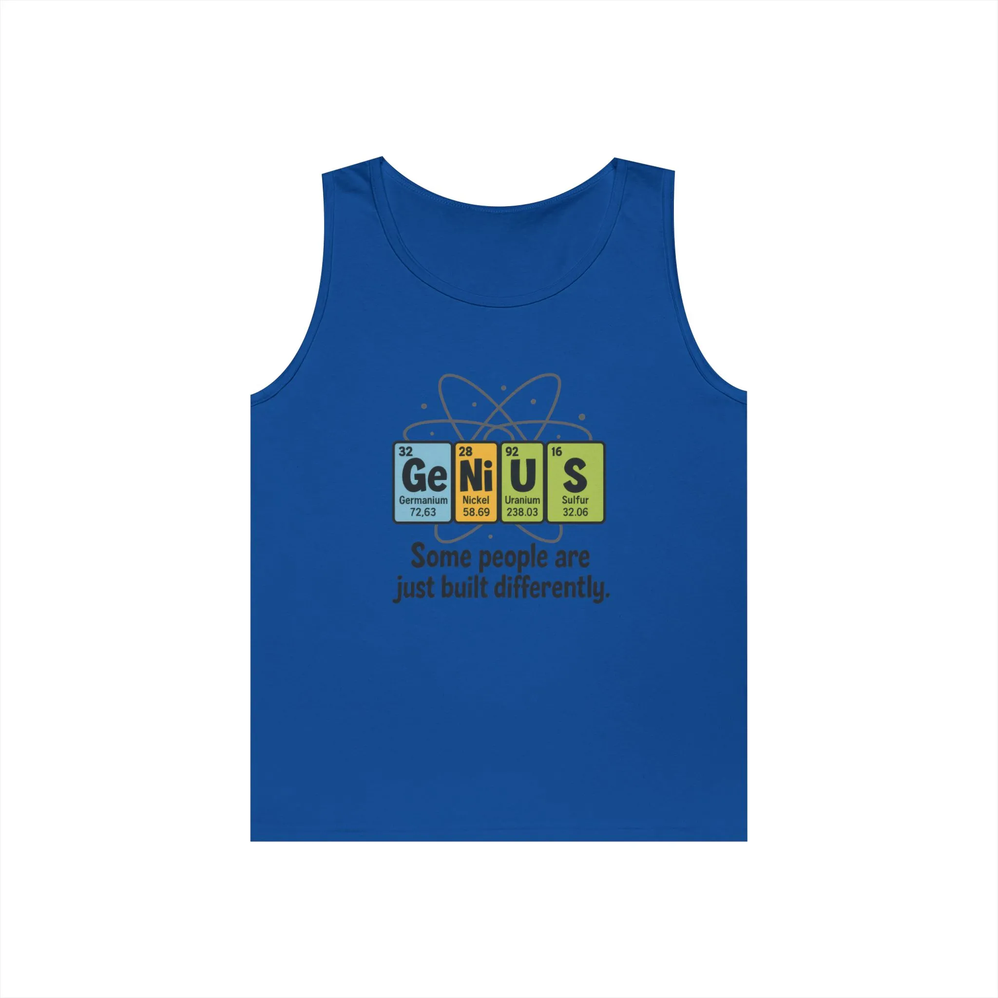 Funny Mens Genius Tank Top, Nerdy Humor Shirt, Periodic Table Shirt, Science Humor Tank, A Funny Gift for Science Lovers, Teachers - Image 13