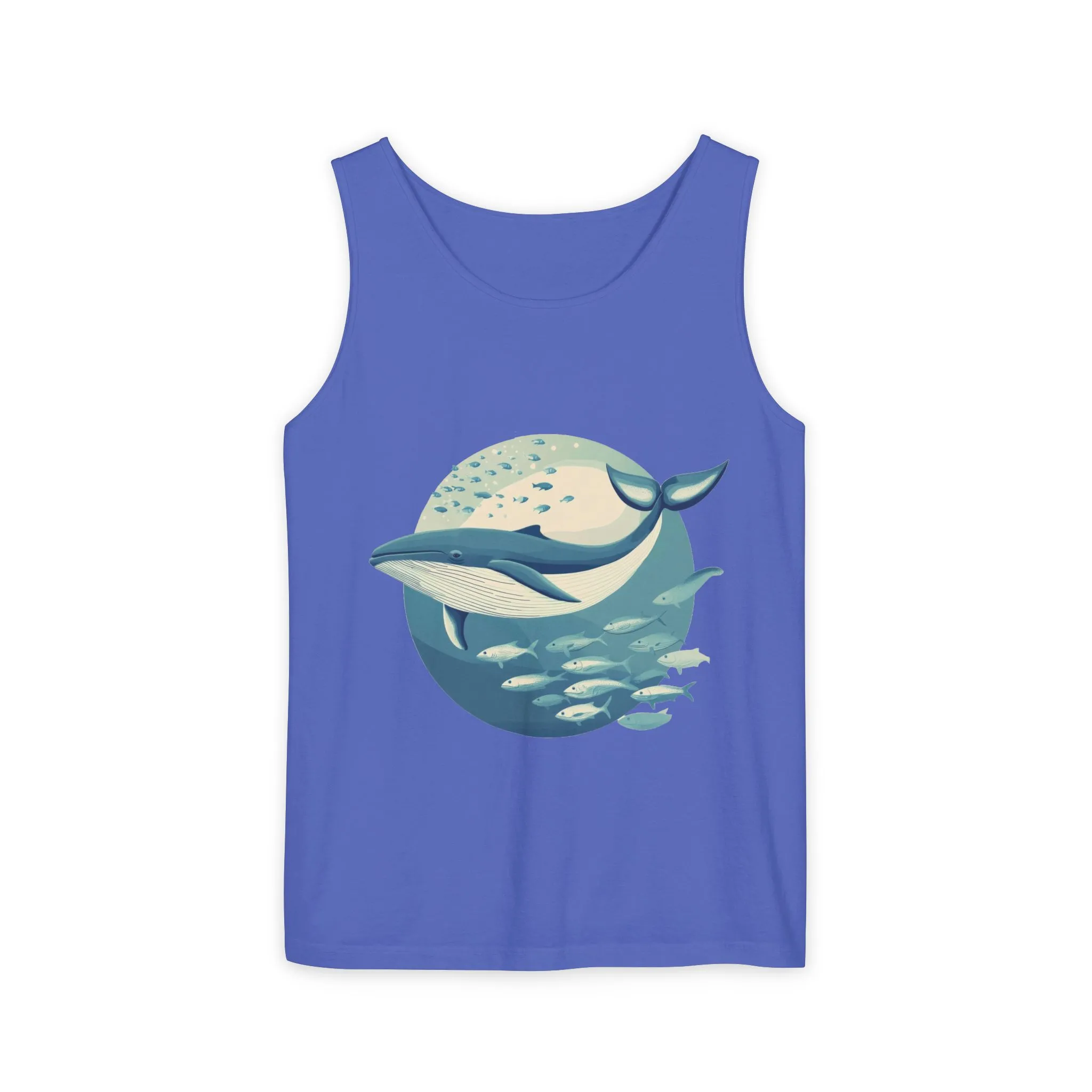 Ocean-Inspired Unisex Tank Top, Whale Design Shirt, Summer Casual Wear, Beach Vibes Gift, Eco-Friendly Fashion - Image 37