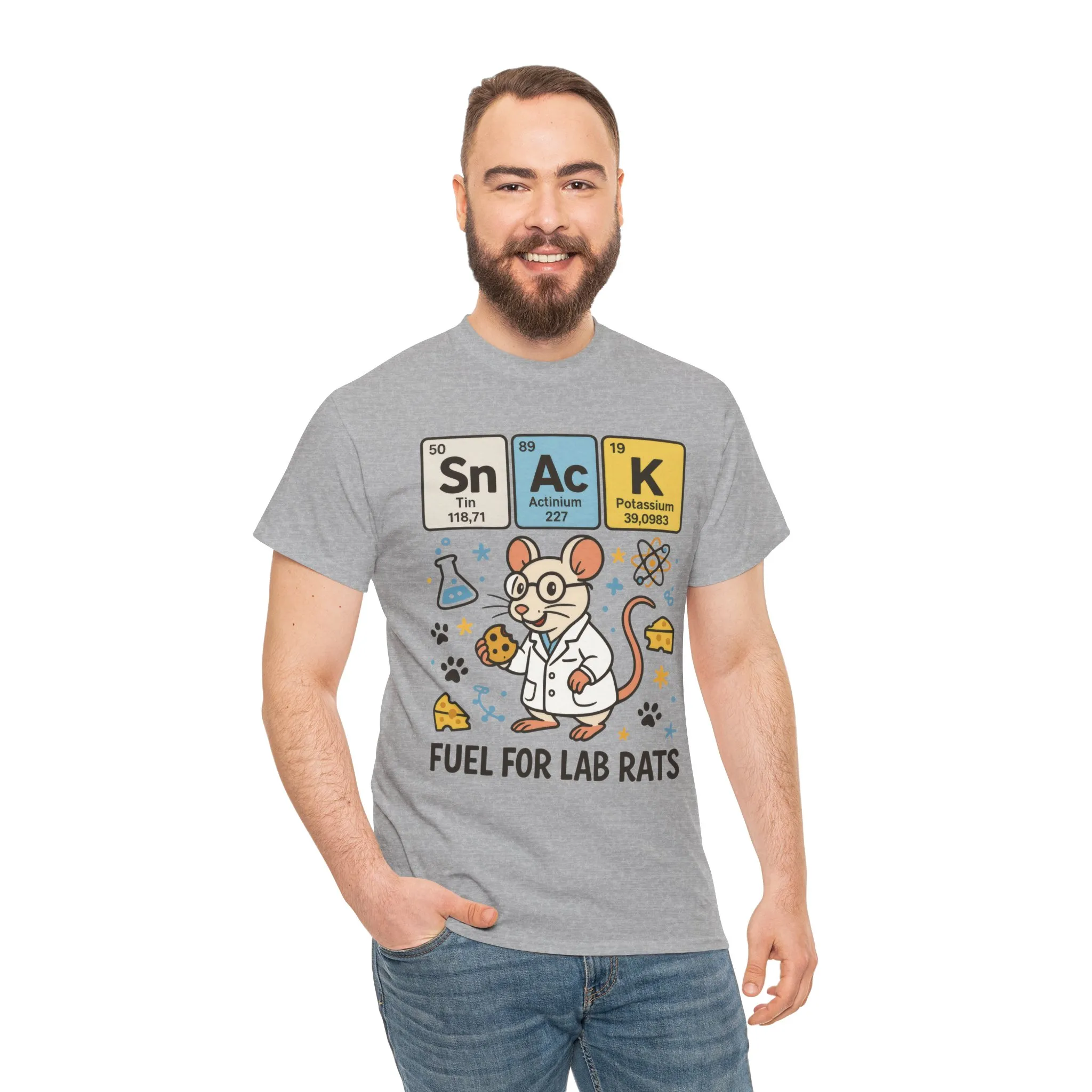 Funny Mens Science T-Shirt, Periodic Table Tee, Chemistry Humor Gift for Him, Gift for Lab Workers, Gifts for STEM Lovers, Quirky Science - Image 9