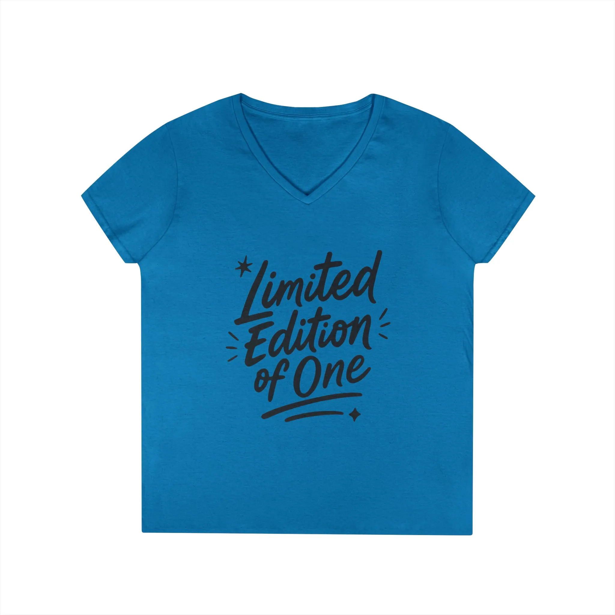 Limited Edition Ladies' V-Neck T-Shirt, Unique Gift for Her, Casual, Self-Confidence, Self-love, Positive Message Women's T-Shirt - Image 13