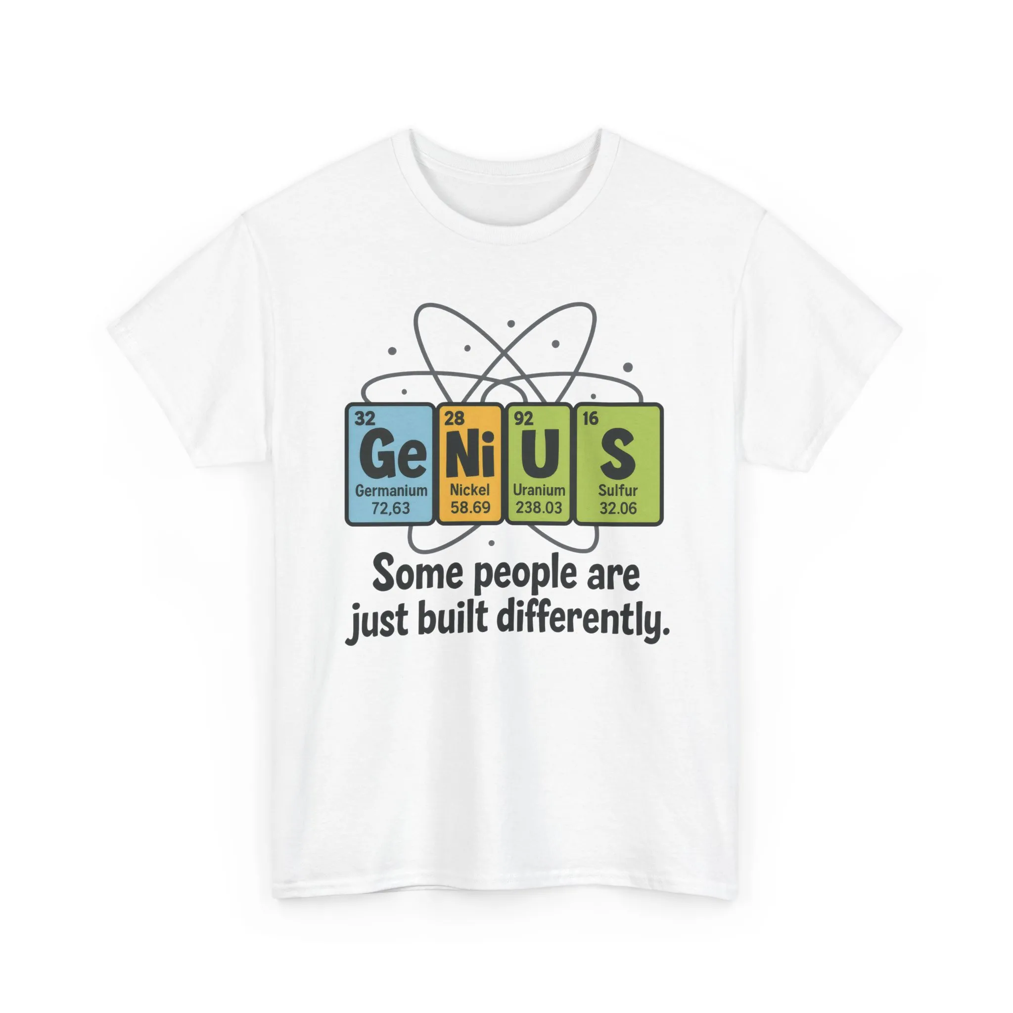 Funny Womens Genius T-Shirt, Periodic Table Nerd Shirt, Science Humor Tee, Gift for Nerds, Science Lovers Gift, Genius Science Tee - Image 34