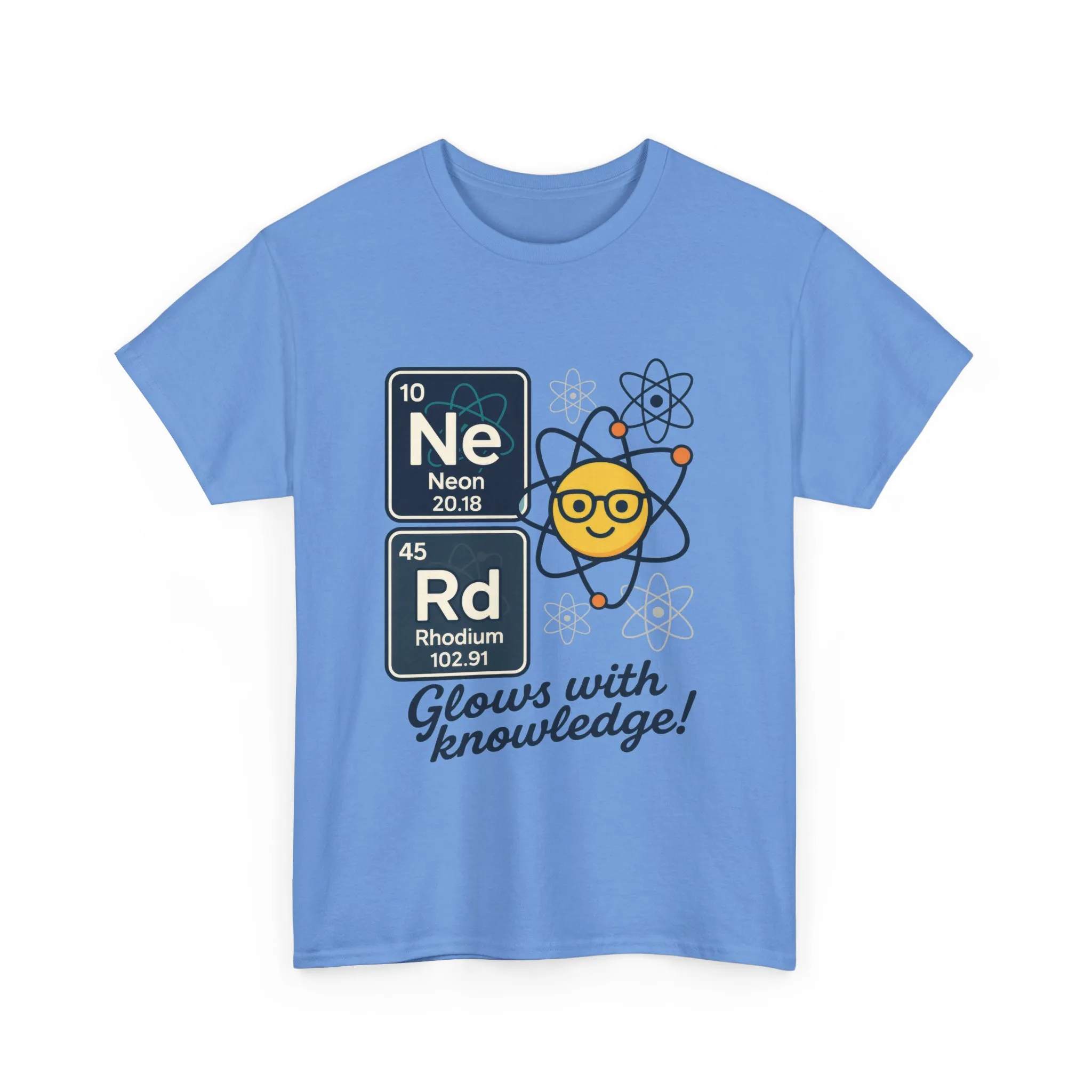 Funny Womens Nerd T-Shirt, NeRd Periodic Table Shirt, Glowing Knowledge Tee, Science Lover Gift, Chemistry Shirt, STEM Apparel, Science Tee - Image 28