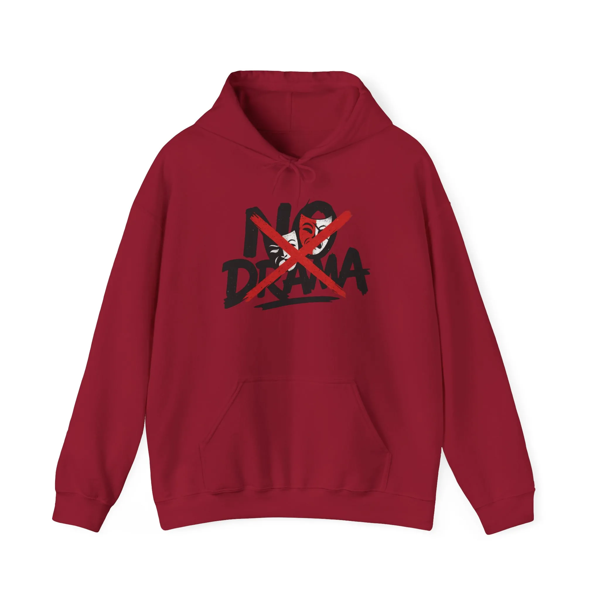 No Drama Mens Hoodie, Cozy Hoodie, Everyday Wear, Gift for Friend, Casual Fashion, Relaxed Vibes - Image 33