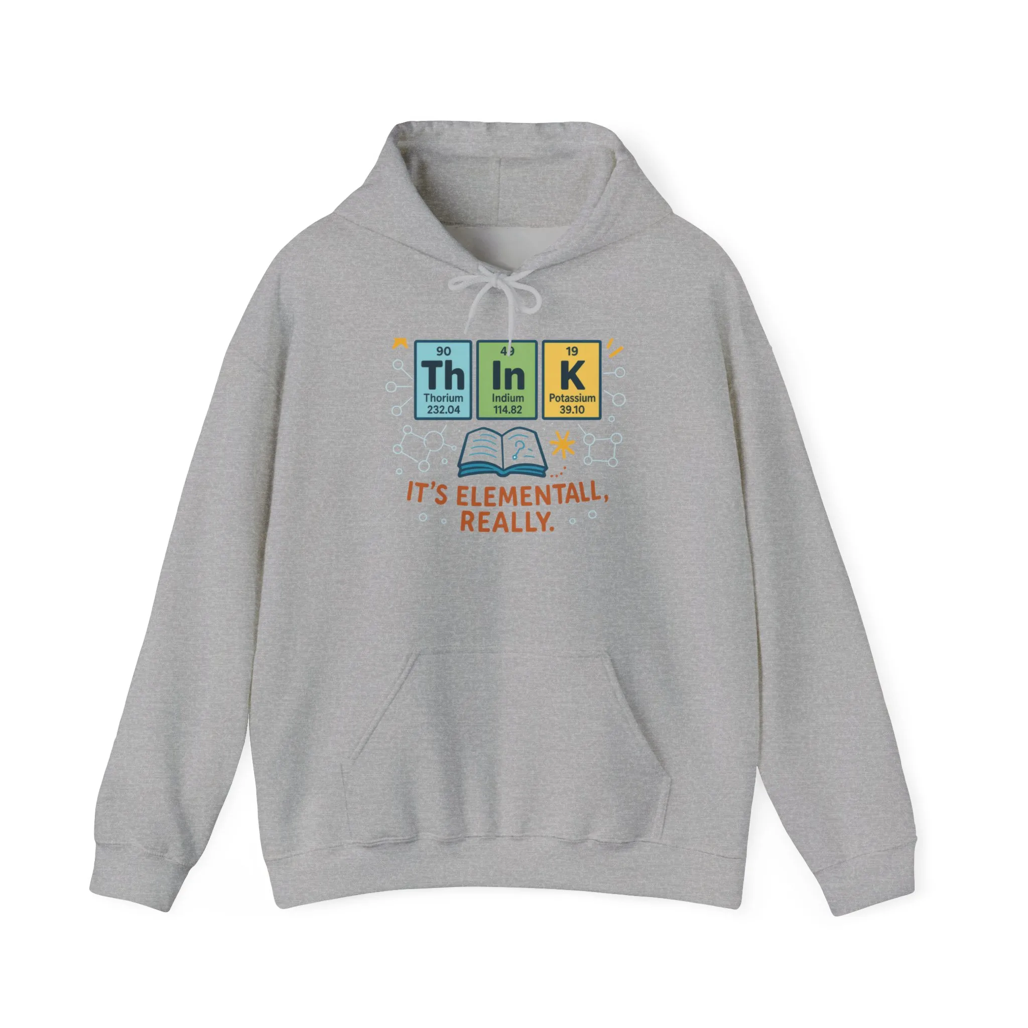 Science Hoodie for Men, Funny Nerd Hoodie, Element of Humor Sweatshirt, Science Lover Gift for Him, Chemistry Lover Gift - Image 41