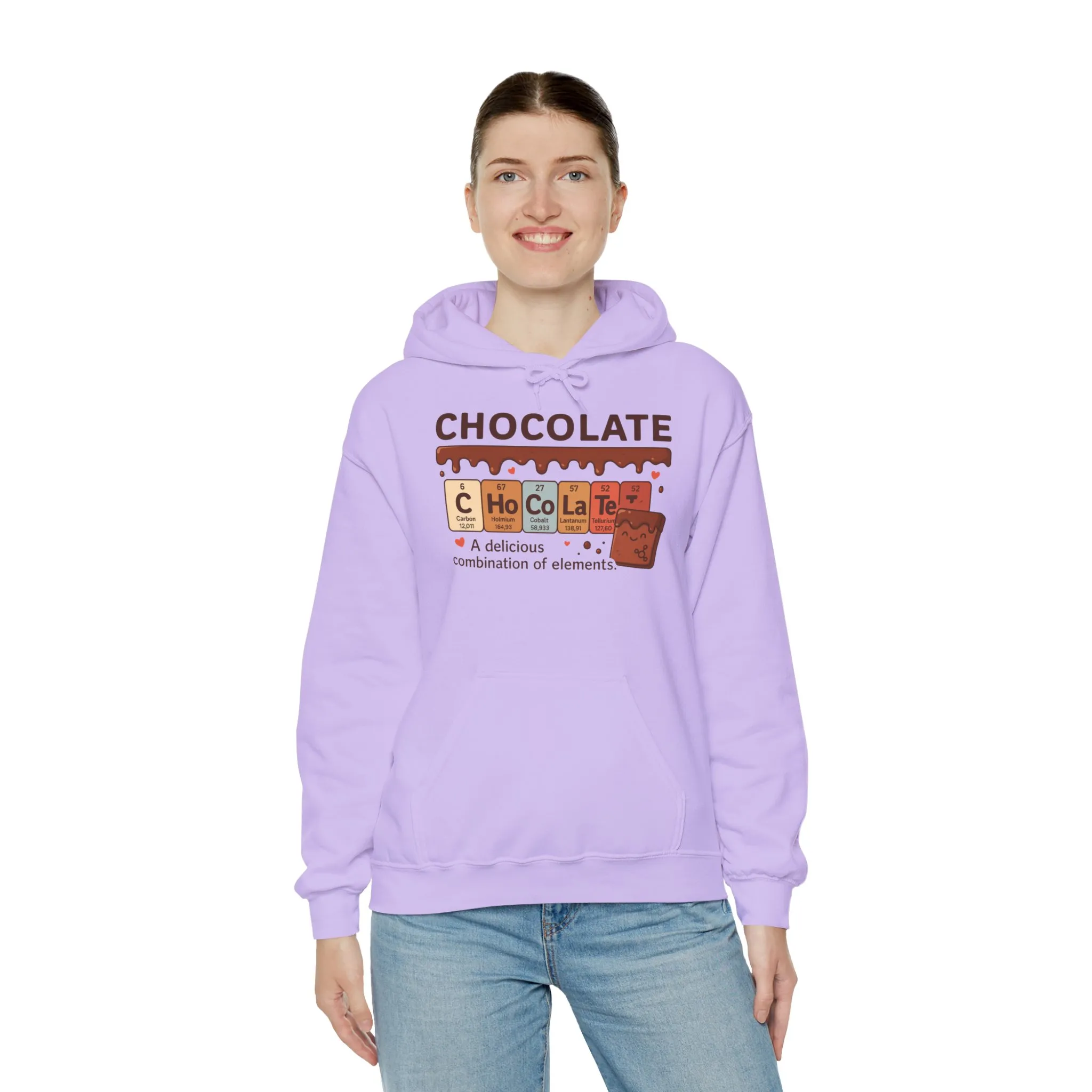 Chocolate Lovers Comfort Hoodie, Perfect Gift for Chemistry Lovers, Casual Wear, Sweet Treats Enthusiasts, Birthdays, Chemistry Students - Image 33