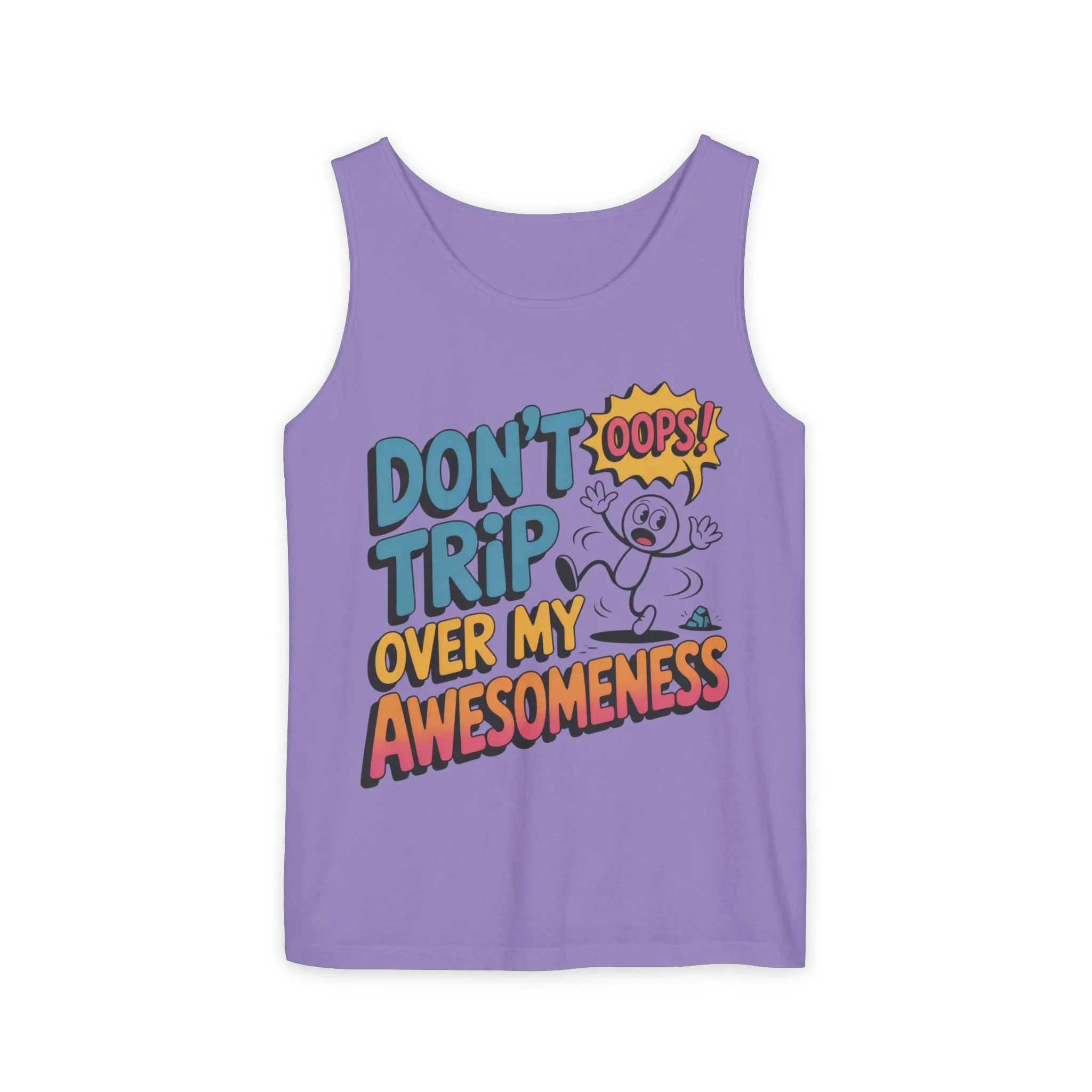 Funny Graphic Tank Top, Don't Trip Over My Awesomeness Tank, Womens Cotton Tank for Casual Wear, Gift for Friends, Birthday Gift, Humor Tee - Image 25