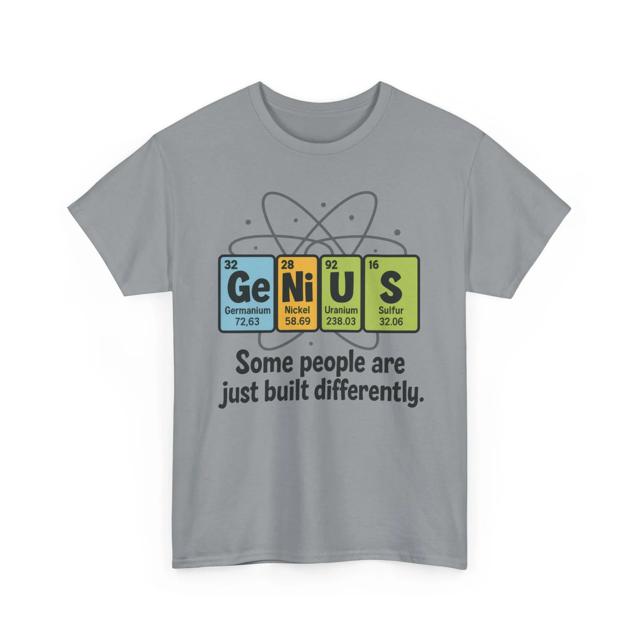 Funny Mens Genius T-Shirt, Periodic Table Nerd Shirt, Science Humor Tee for Smart Guys, Perfect Gift for Science Lovers - Image 21