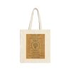 Sigil of Inner Purity Tote Bag, Energy Cleansing Symbol, Mystic Spiral Bag, Witchy Mind Spirit Alignment Charm, Spiritual Purification Tote