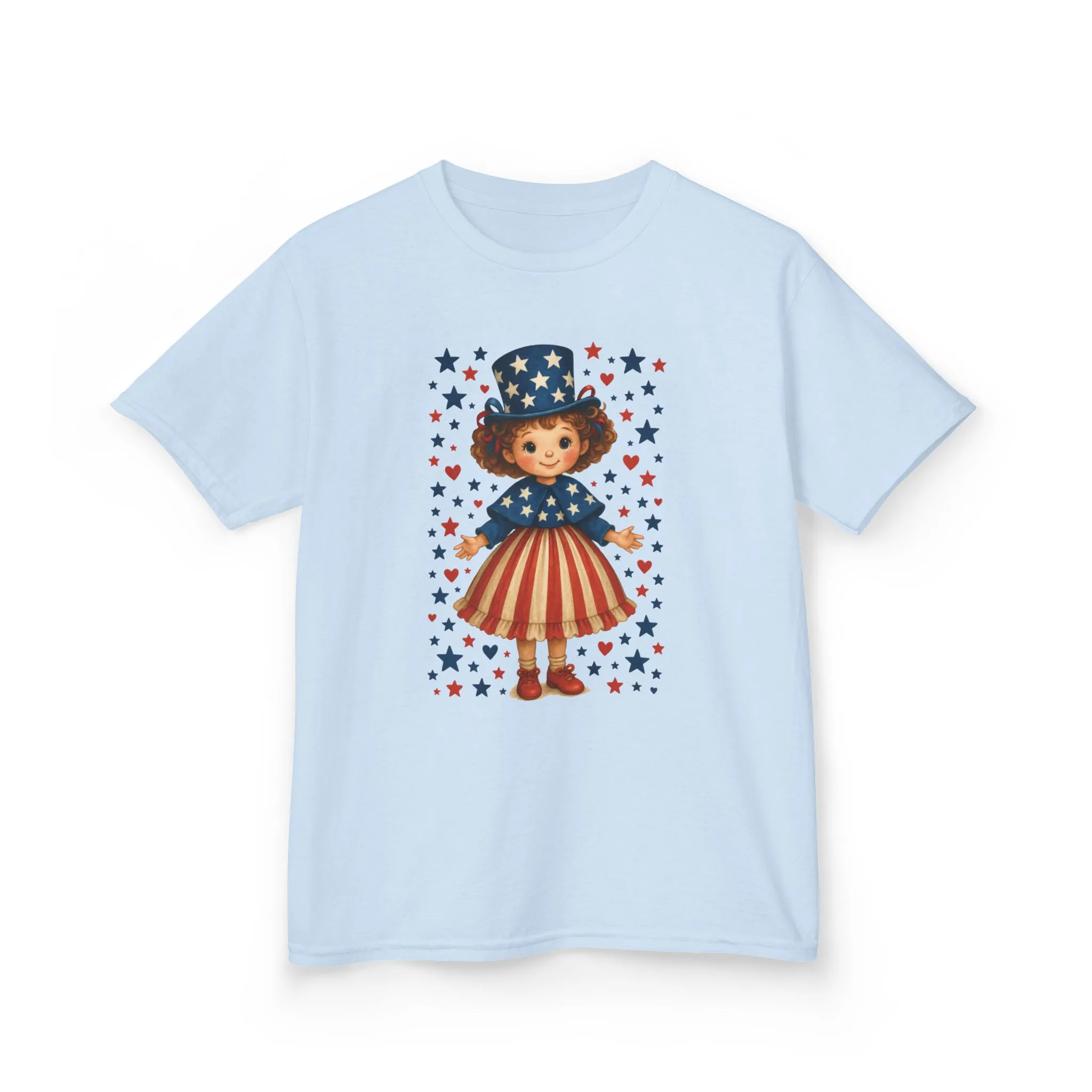 Patriotic Kids Tee, Independence Day, 4th of July, Memorial Day, Kids Party, Casual Wear - Image 13