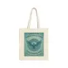 Air Element Totem Mandala Tote Bag, "Sigillum Libertatis et Visio", Spiritual Freedom & Clarity Design, Spiritual Accessory