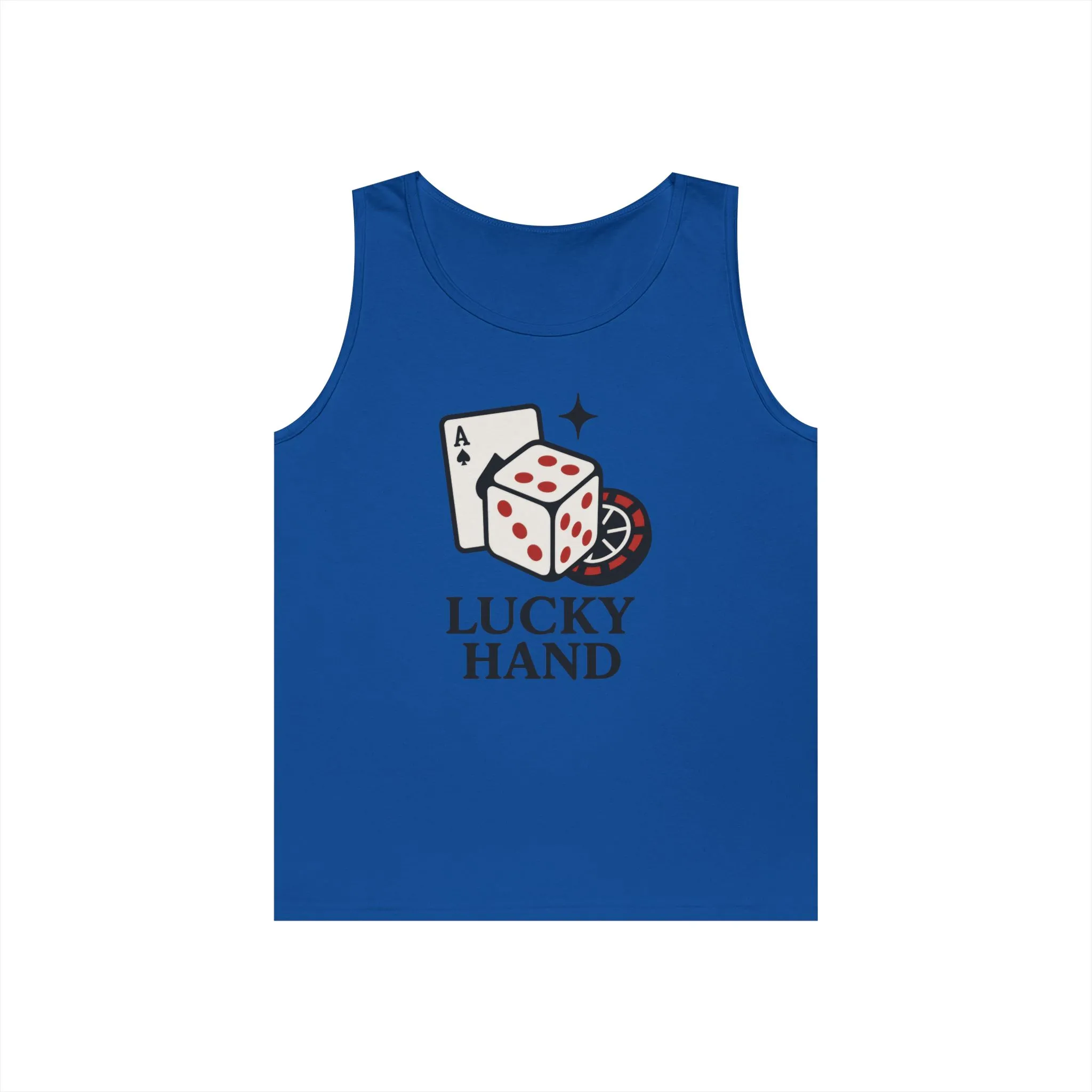 Lucky Hand Unisex Tnak Top, Gambling Tee, Casino Wear, Good Luck Gift, Poker T-Shirt, Casual Vintage Style, Gym Clothing - Image 16