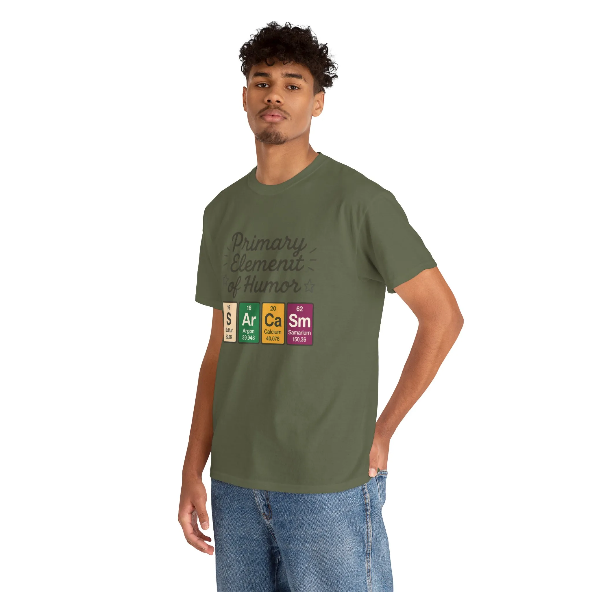 Funny Mens Science T-Shirt, Sarcasm Element of Humor Tee, Periodic Table Nerd Shirt for Him, Humor T-Shirt, Periodic Table Chemistry Humor - Image 27