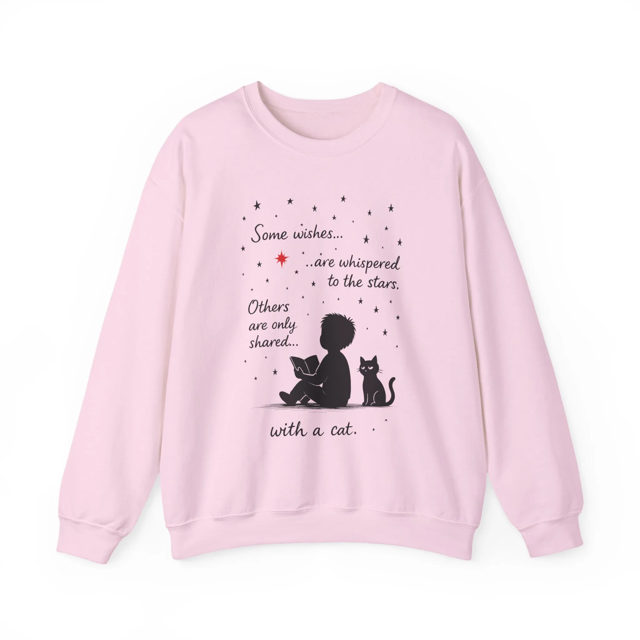 Cozy Cat-Inspired Crewneck Sweatshirt - Literary Lover Gift, Womens Layer, Cat Enthusiast Apparel, Thoughtful Gift for Cozy Nights - Image 2