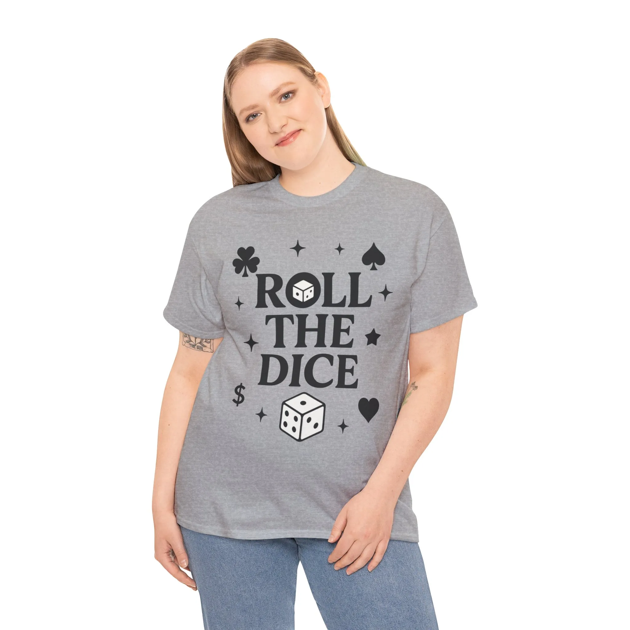 Fun Dice & Card Games Unisex Tee, Perfect for Game Nights, Gifts for Gamers, Poker Events, Gambling Shirt, Casino Wear, Poker T-Shirt - Image 9