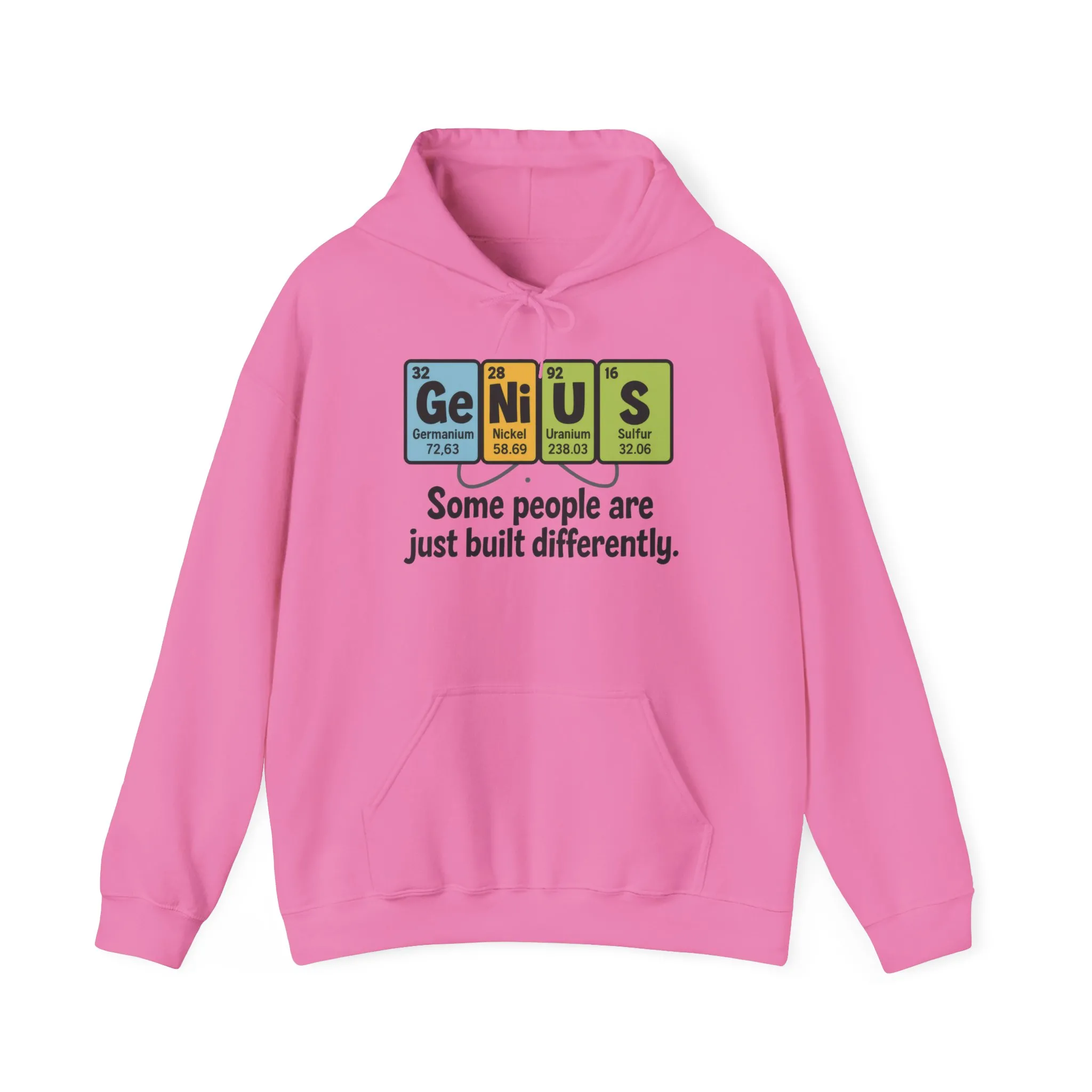 Funny Womens Genius Hoodie, Periodic Table Science Pullover, Nerdy Chemistry Sweatshirt for Her, Science Lover Apparel, Funny Chemistry Gift - Image 16