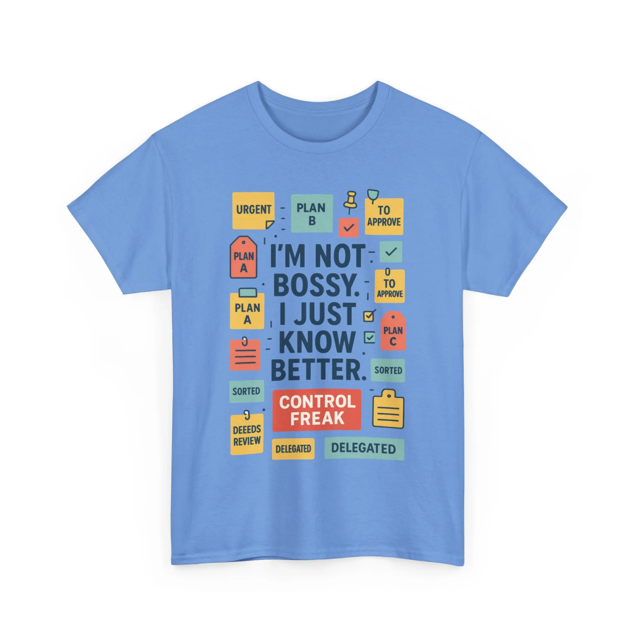 Funny Men's Control Freak T-Shirt, Perfect for Bossy Friends, Gift for Leaders, Fun Office Humor, Sarcastic Productivity Tee for Him - Image 31