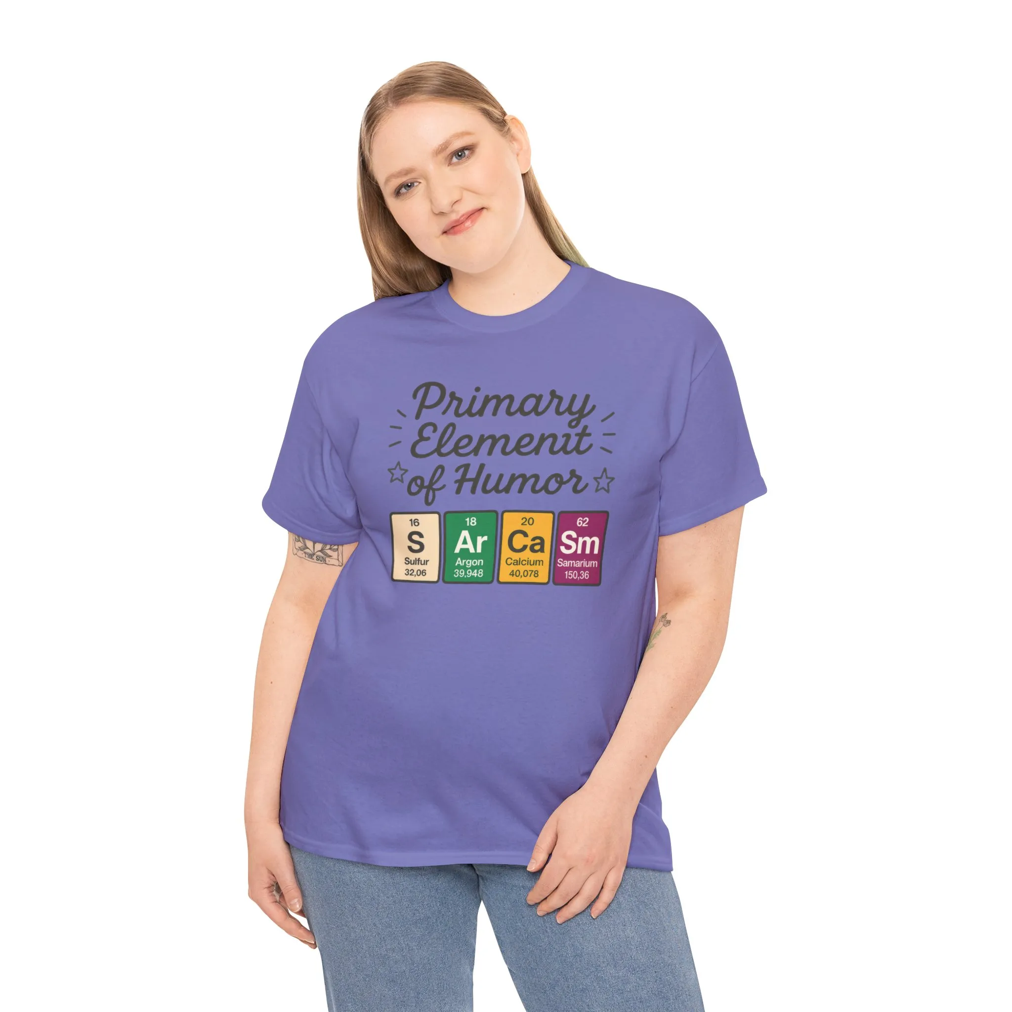 Funny Womens Sarcasm T-Shirt, Element of Humor Tee, Science Nerd Shirt, Chemistry Humor Tee, Gift for Science Lovers, Science Party Apparel - Image 24