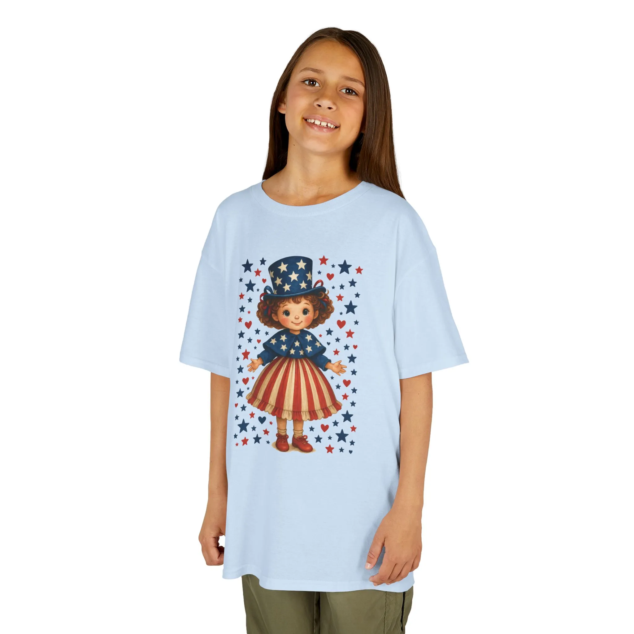 Patriotic Kids Tee, Independence Day, 4th of July, Memorial Day, Kids Party, Casual Wear - Image 14