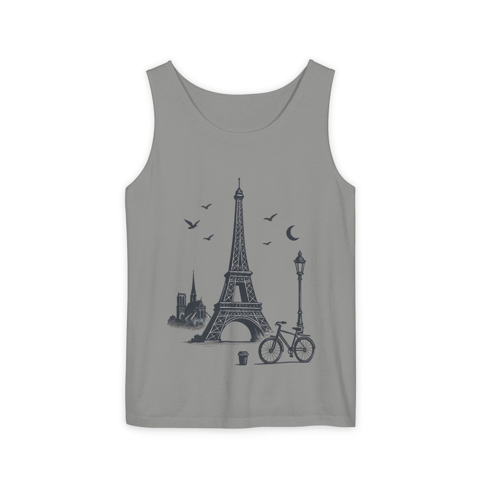 Parisian Dreams Tank Top, Unisex Summer Wear, Graphic Tee, Travel Inspired Apparel, Vacation Outfit, Casual Tank for All Occasions - Image 21