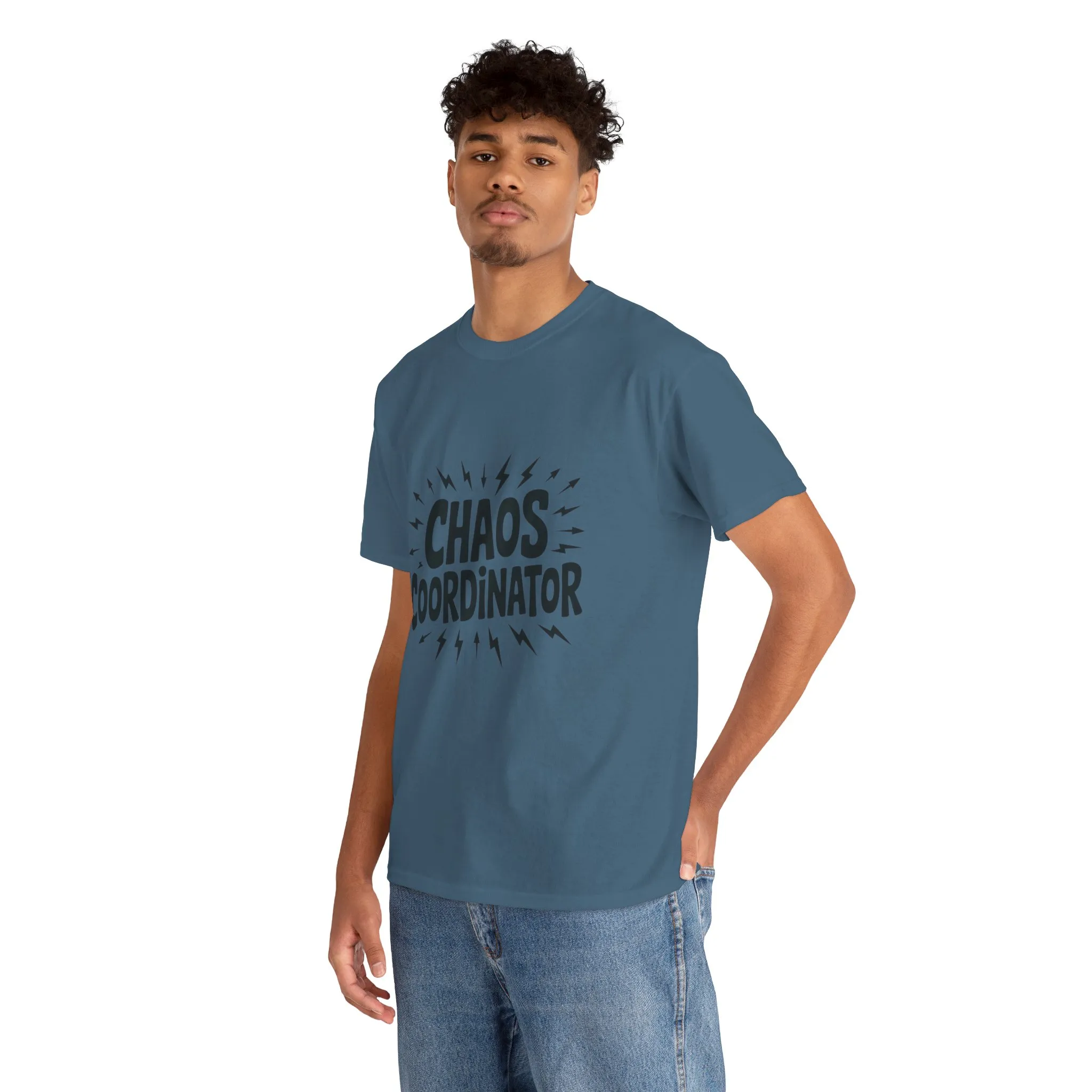 Chaos Coordinator Heavy Cotton Men's Tee, Fun T-Shirt, Gift for Organizers, Humor Tee, Men's Casual Wear - Image 24