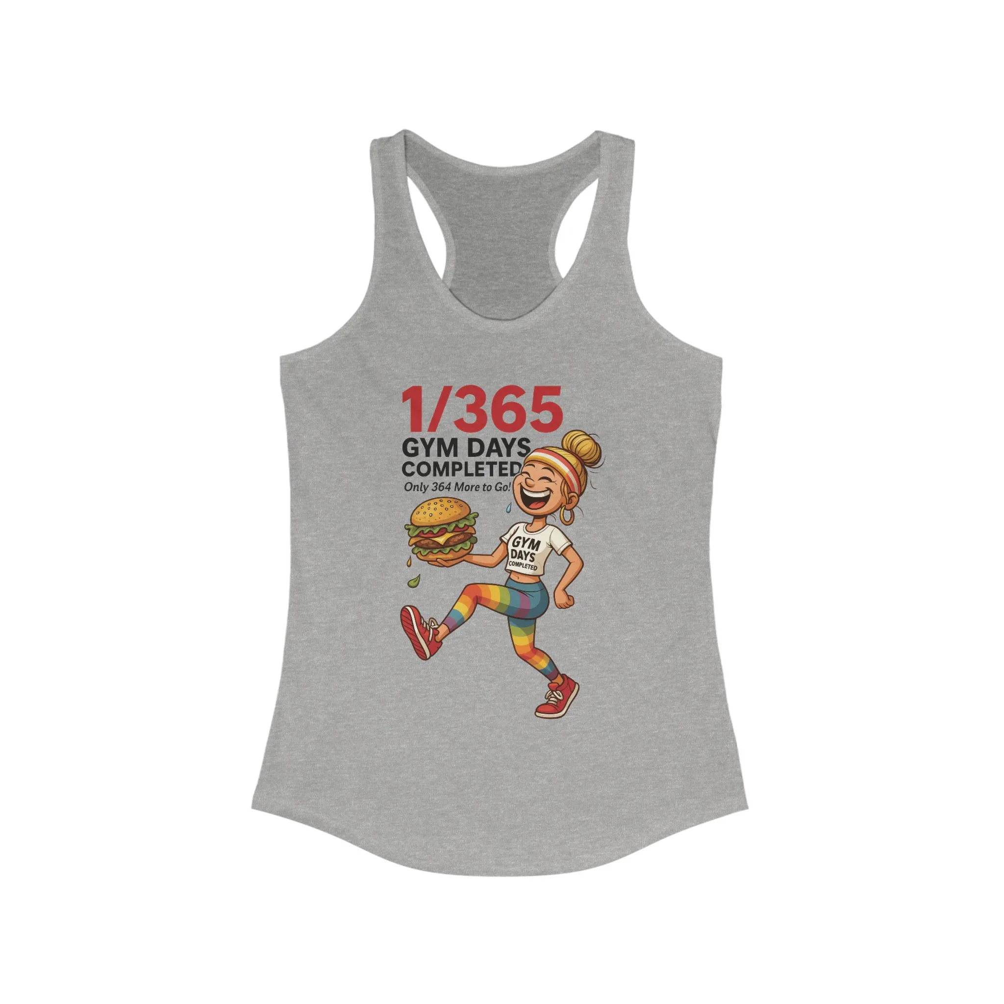 Women's Funny Gym Tank, Workout Tank Top, Lazy Fitness Humor Tee, Gym Motivation Tee, Fun Workout Shirt, Fitness Gift, Gift for Gym Lovers