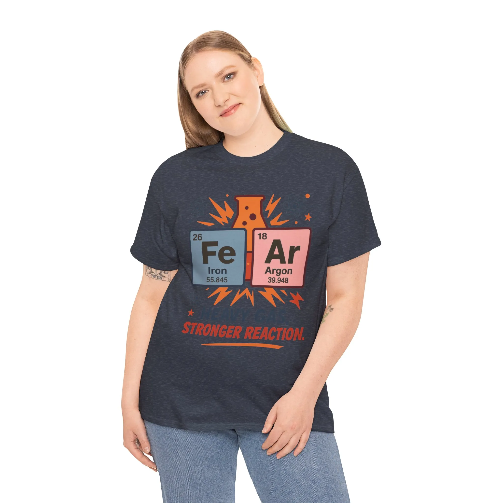 Funny Womens Science T-Shirt, FeAr Element Shirt, Chemistry Tee, Gift for Chemistry Lovers, Elements Table Humorous - Image 24