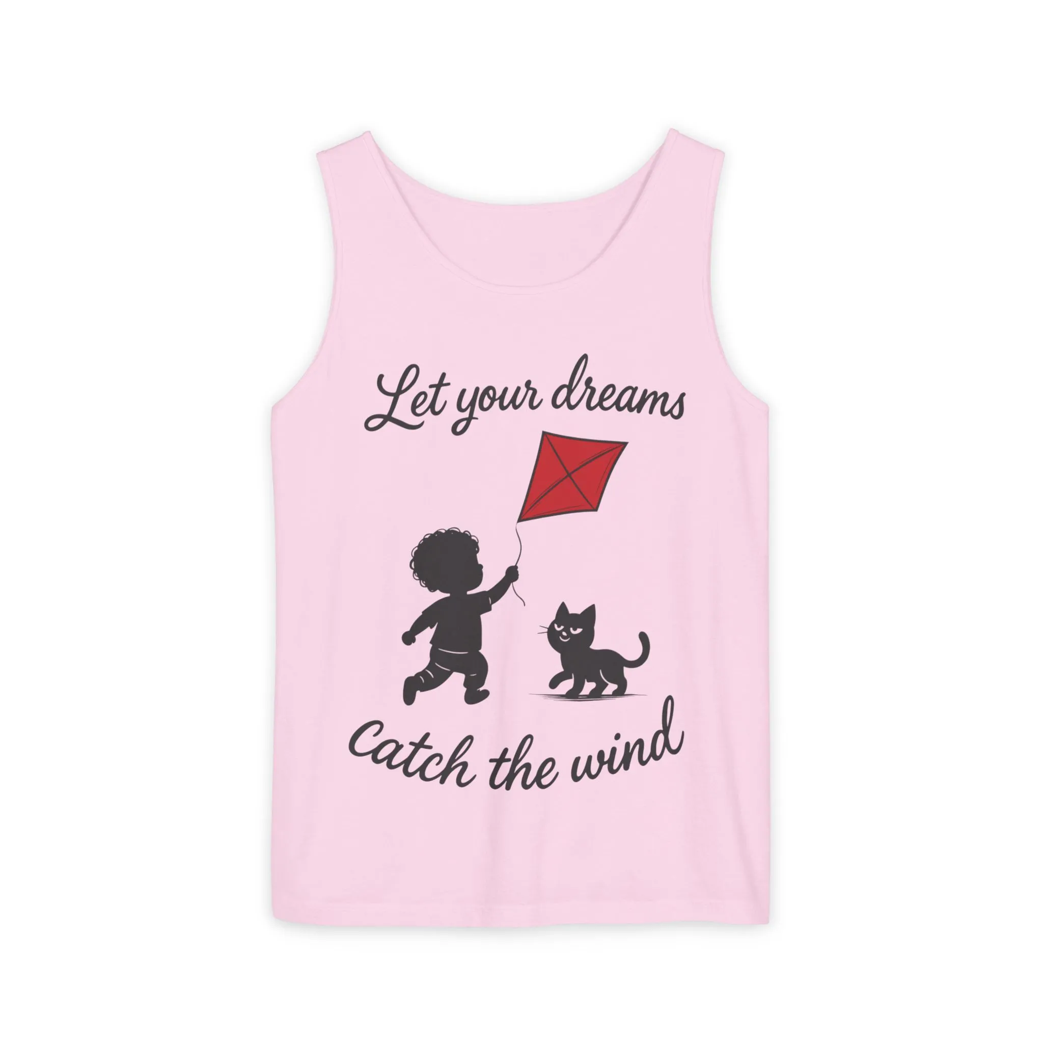 Dream-Catching Tank Top - Lightweight, Womens, Inspirational Graphic Tee, Summer Wear, Perfect Gift for Kids & Families - Image 25