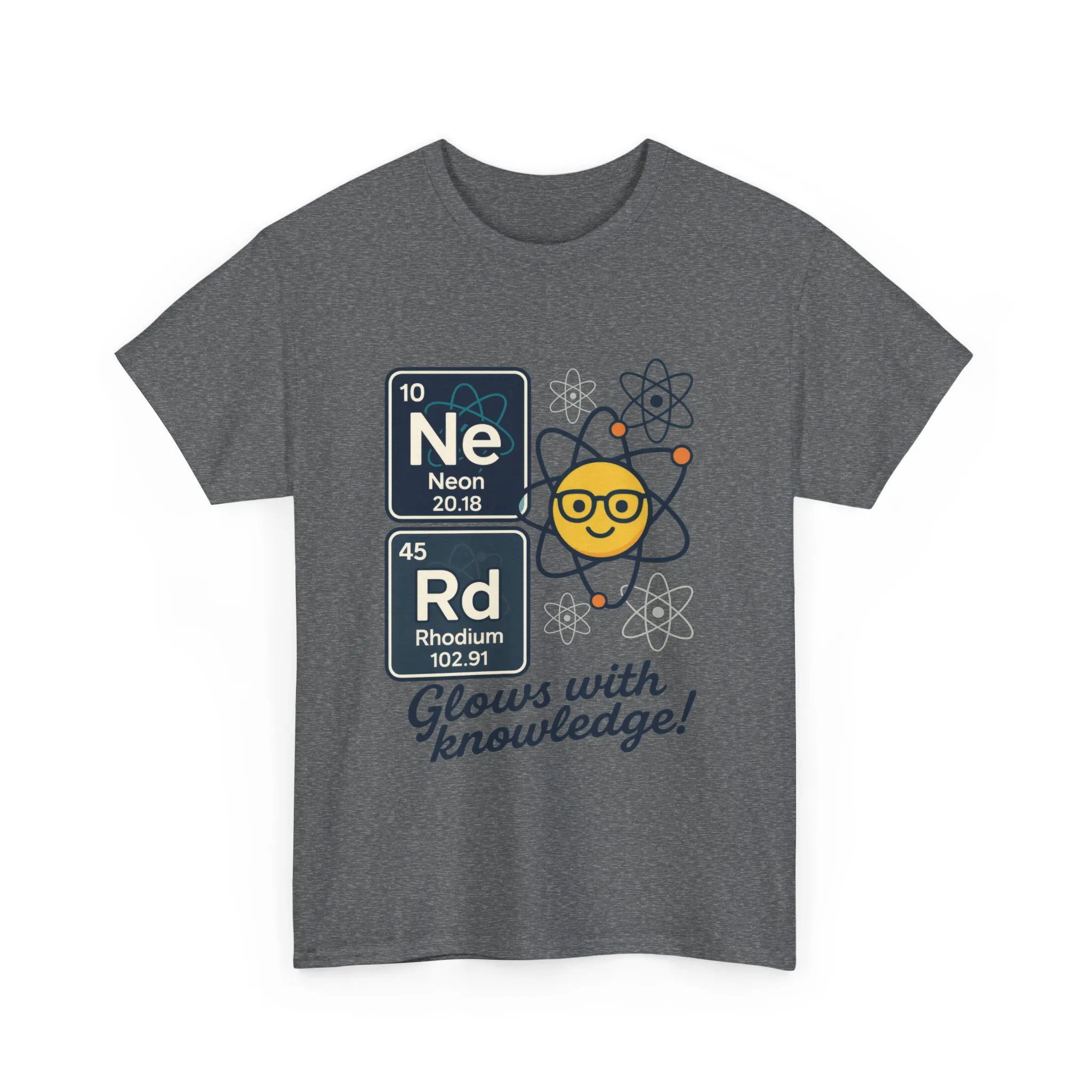 Funny Womens Nerd T-Shirt, NeRd Periodic Table Shirt, Glowing Knowledge Tee, Science Lover Gift, Chemistry Shirt, STEM Apparel, Science Tee - Image 4